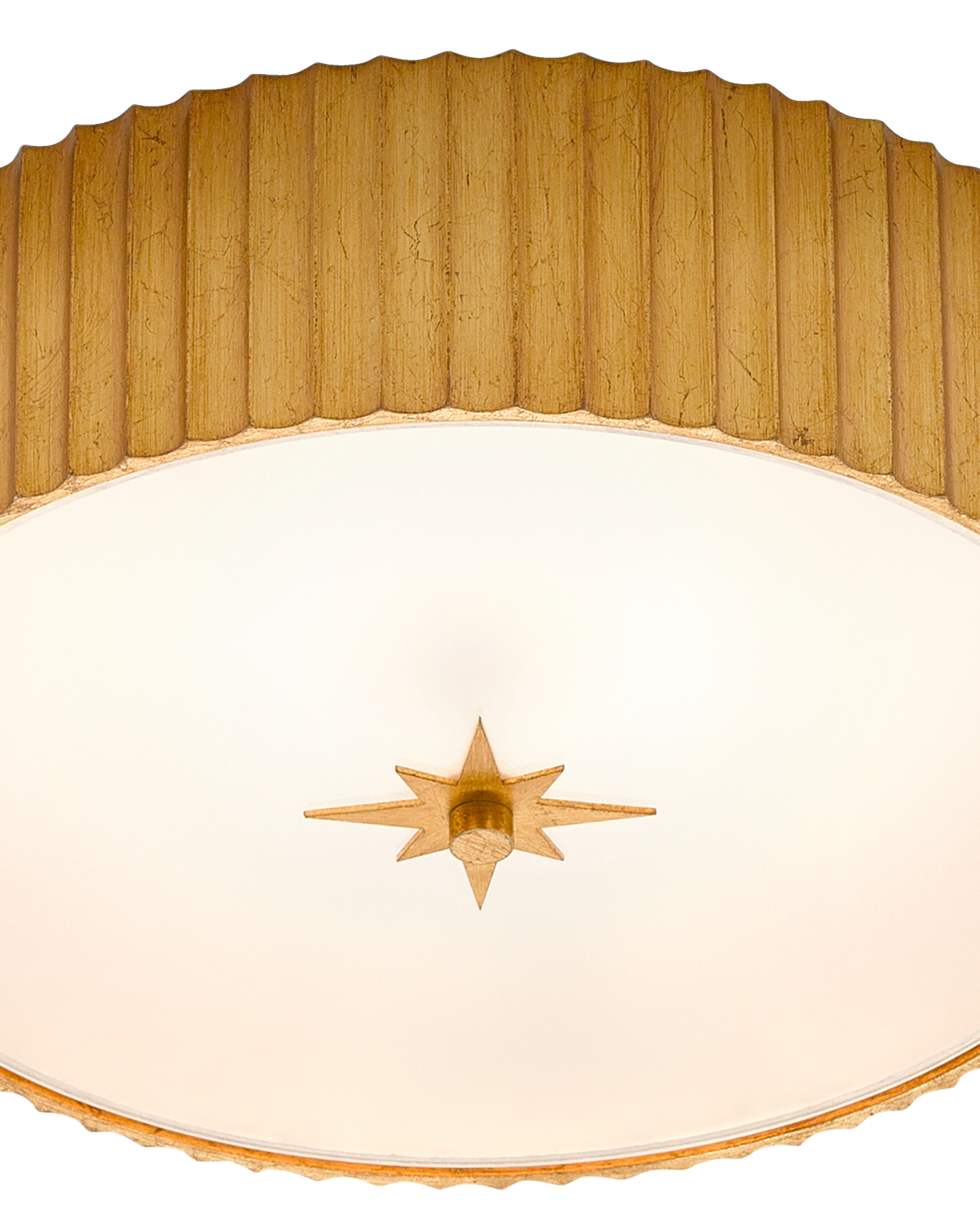 Caravel Gold Flush Mount