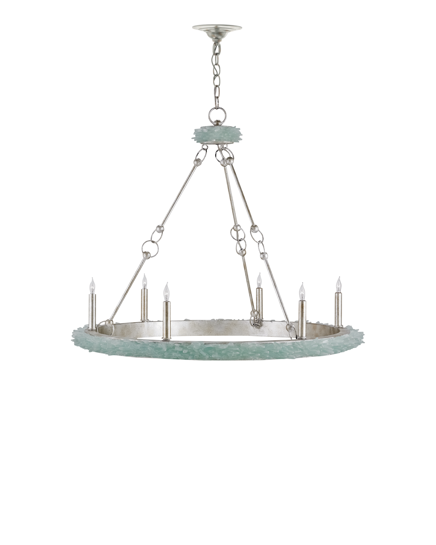 Tidewater Silver Chandelier