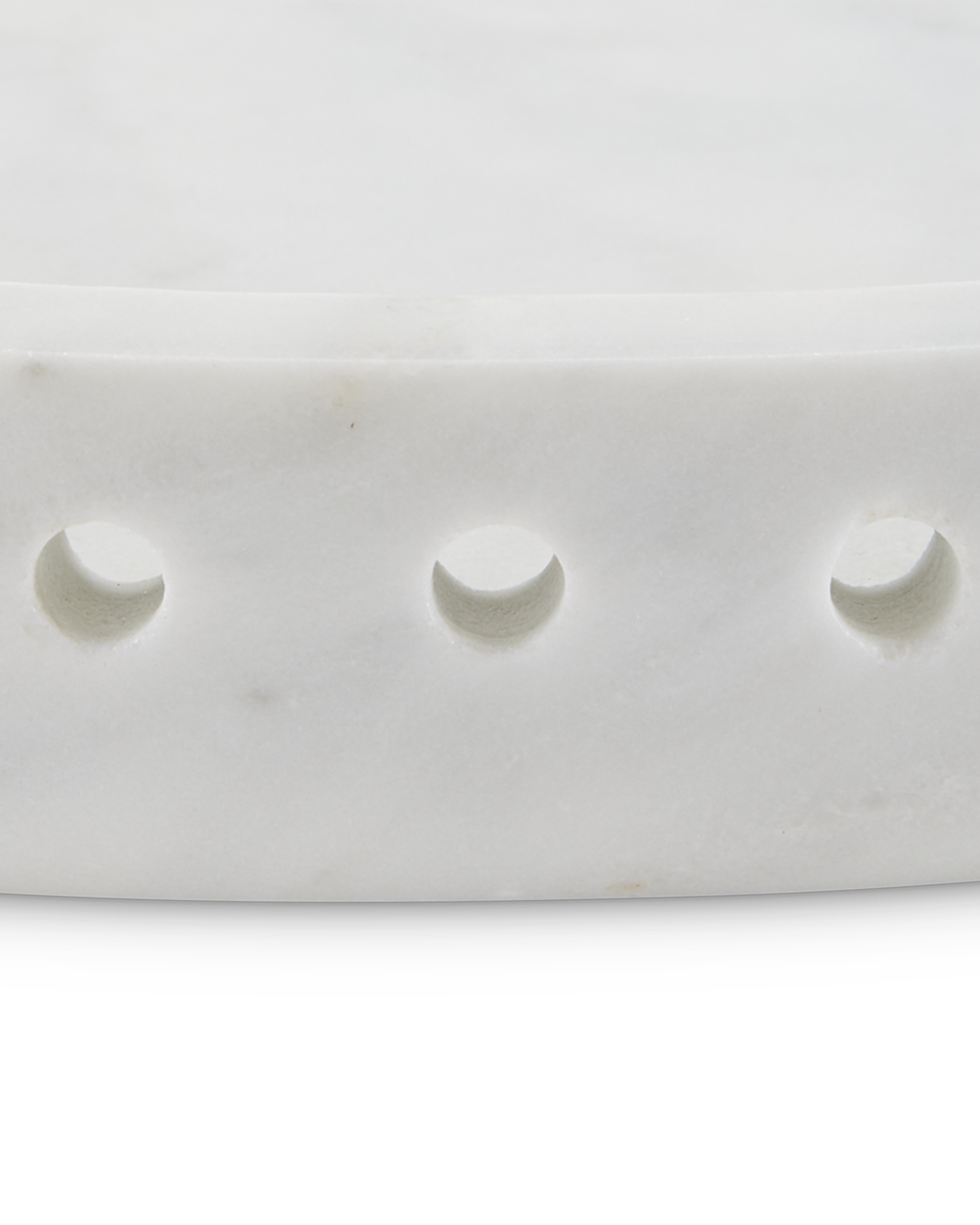Freya Large White Marble Tray - Thumbnail 5