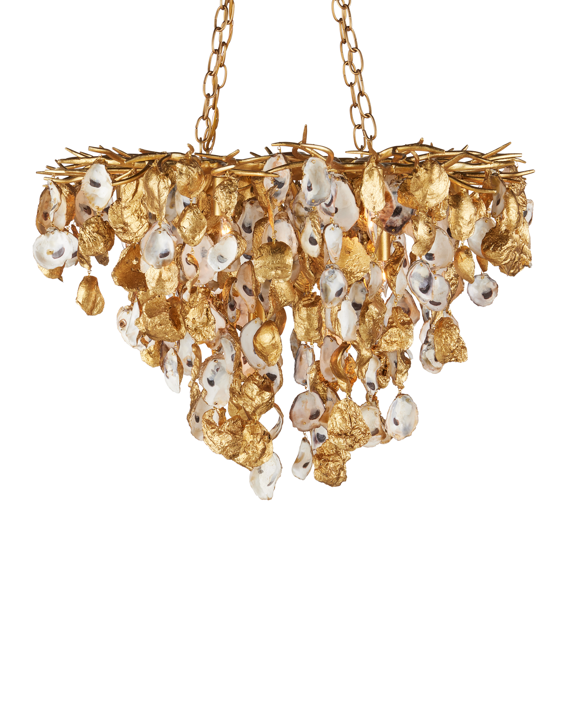 Lucullan Gold Chandelier - Thumbnail 3