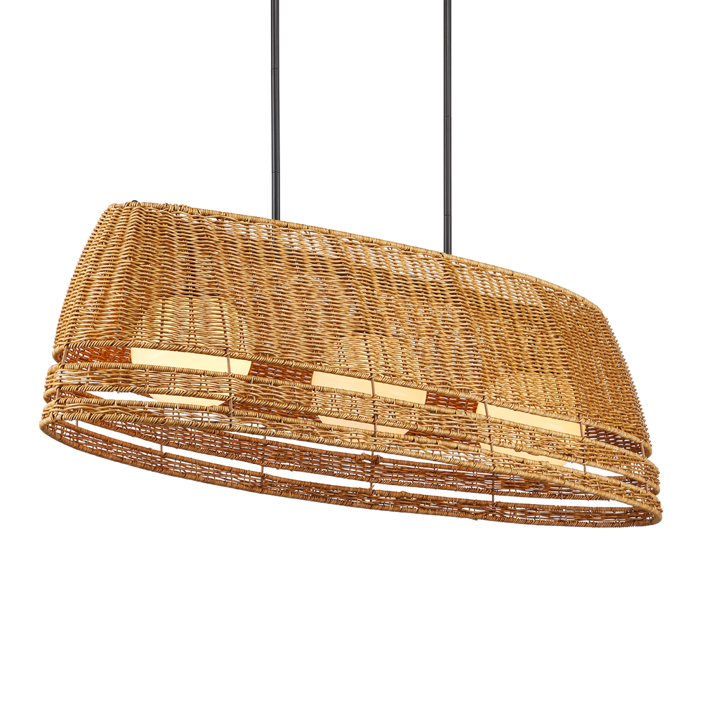 Barbary Oval Outdoor Chandelier