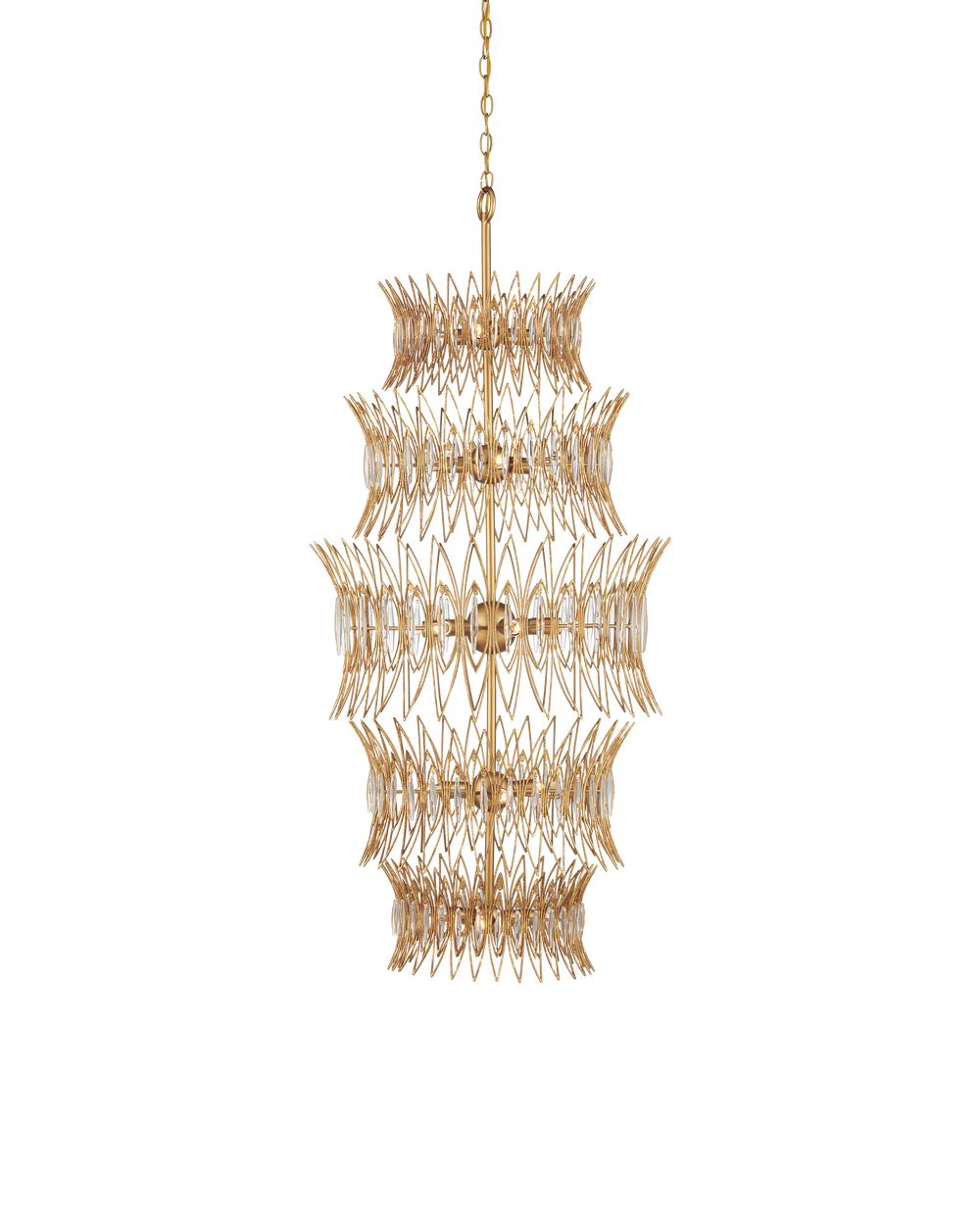 Marquise Large Gold Chandelier