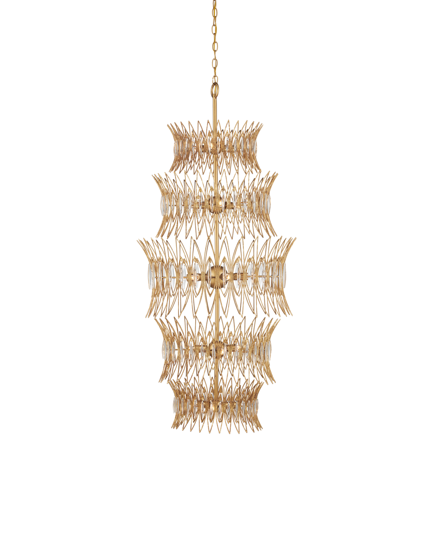 Marquise Large Gold Chandelier
