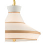 Perth Gold & White Pendant