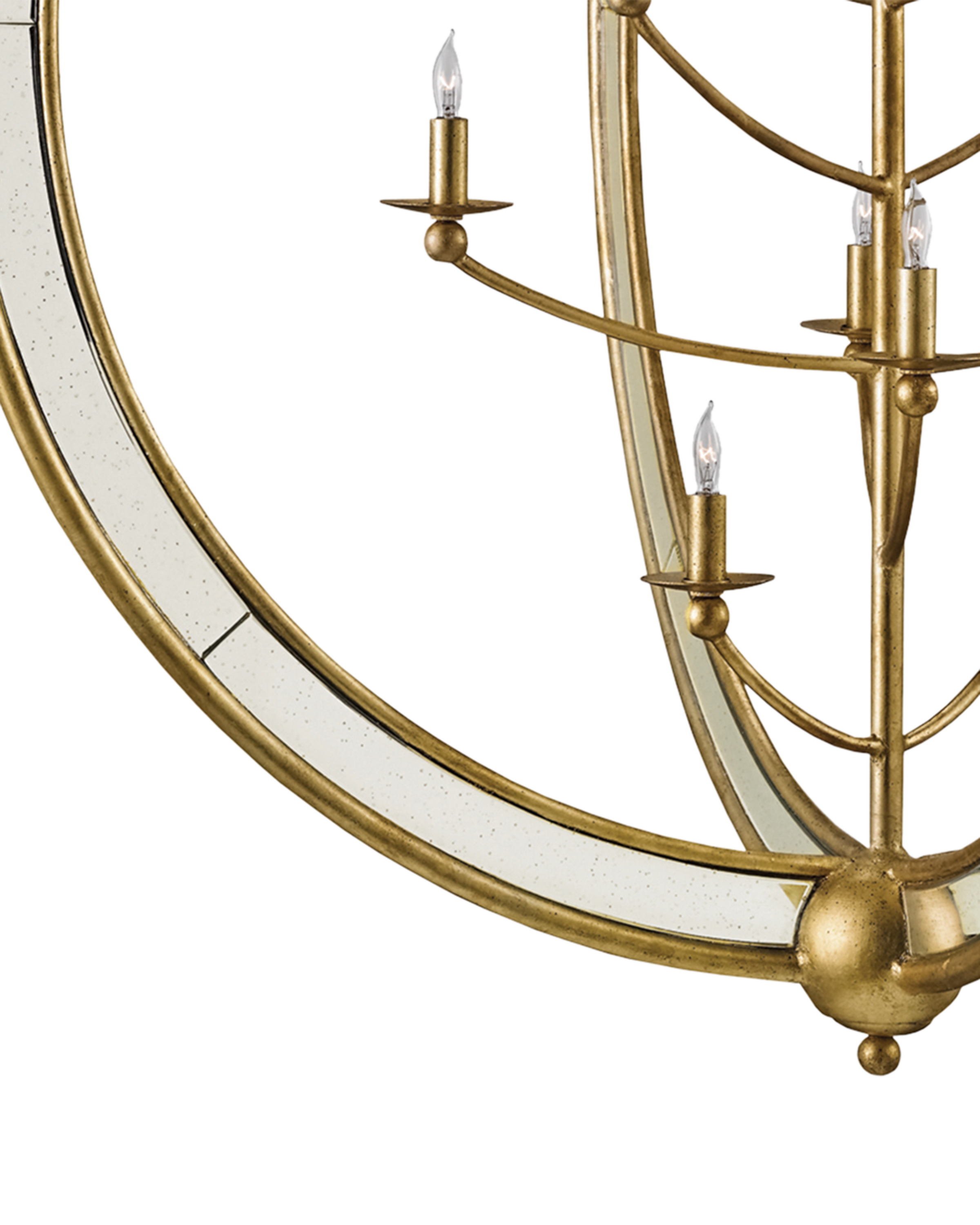 Aphrodite Gold Orb Chandelier - Thumbnail 3