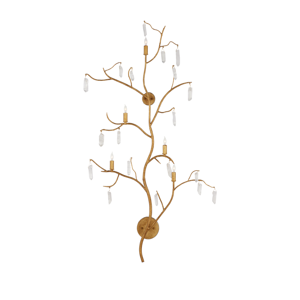 Forest Light Gold Wall Sconce