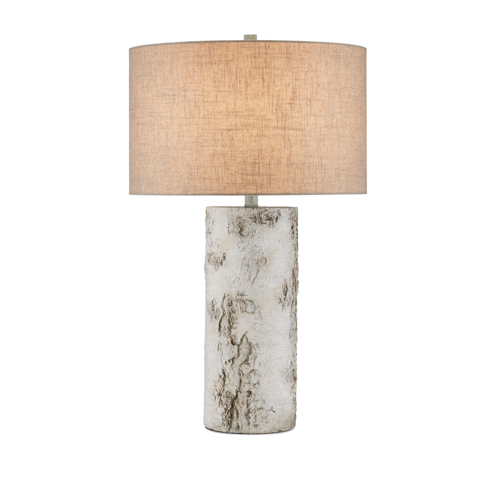 
                      
                        Faux Birch Table Lamp.
                      
                    