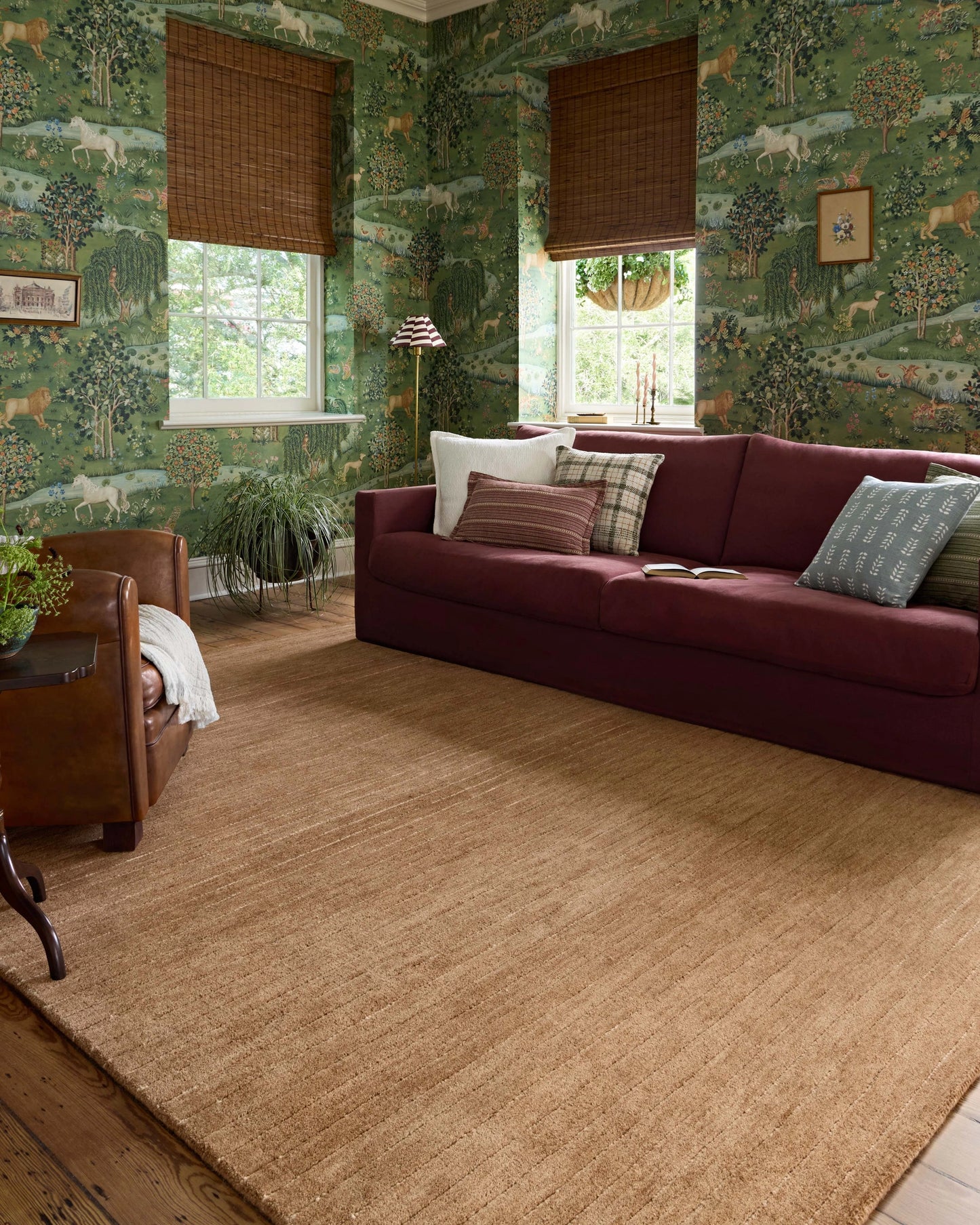 Chris Loves Julia x Loloi Henry Rust / Natural 9'-3" x 13' Area Rug