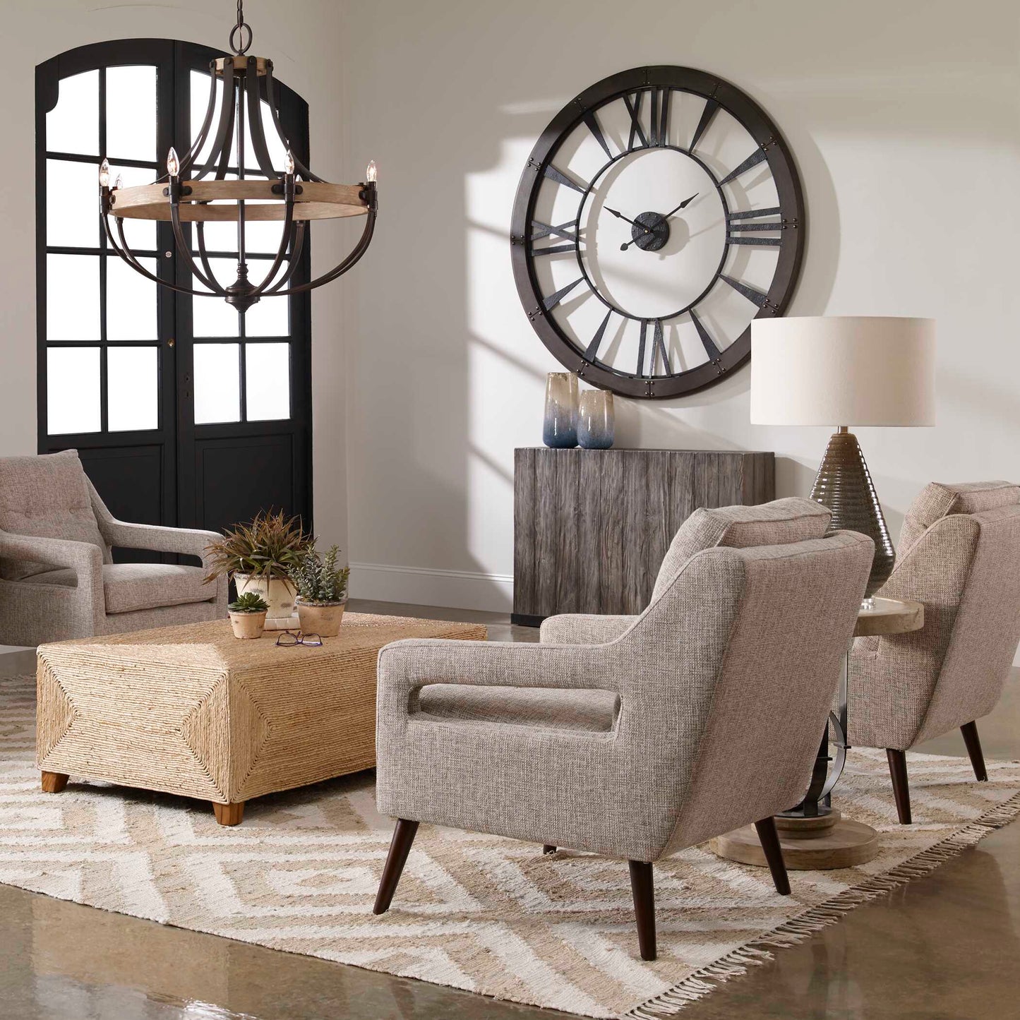 Uttermost Ronan Wall Clock Large