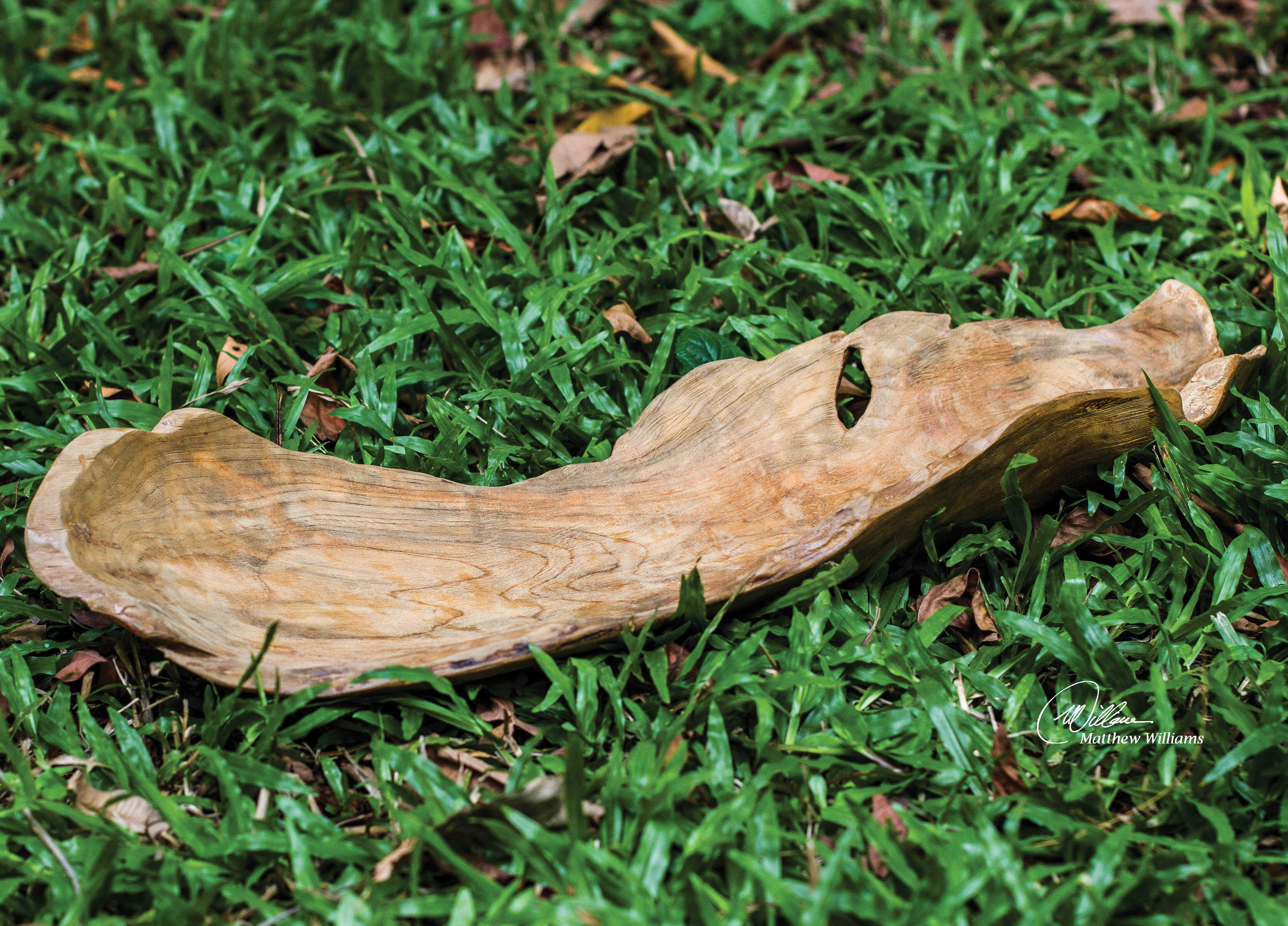 Uttermost Teak Leaf Bowl - Thumbnail 3