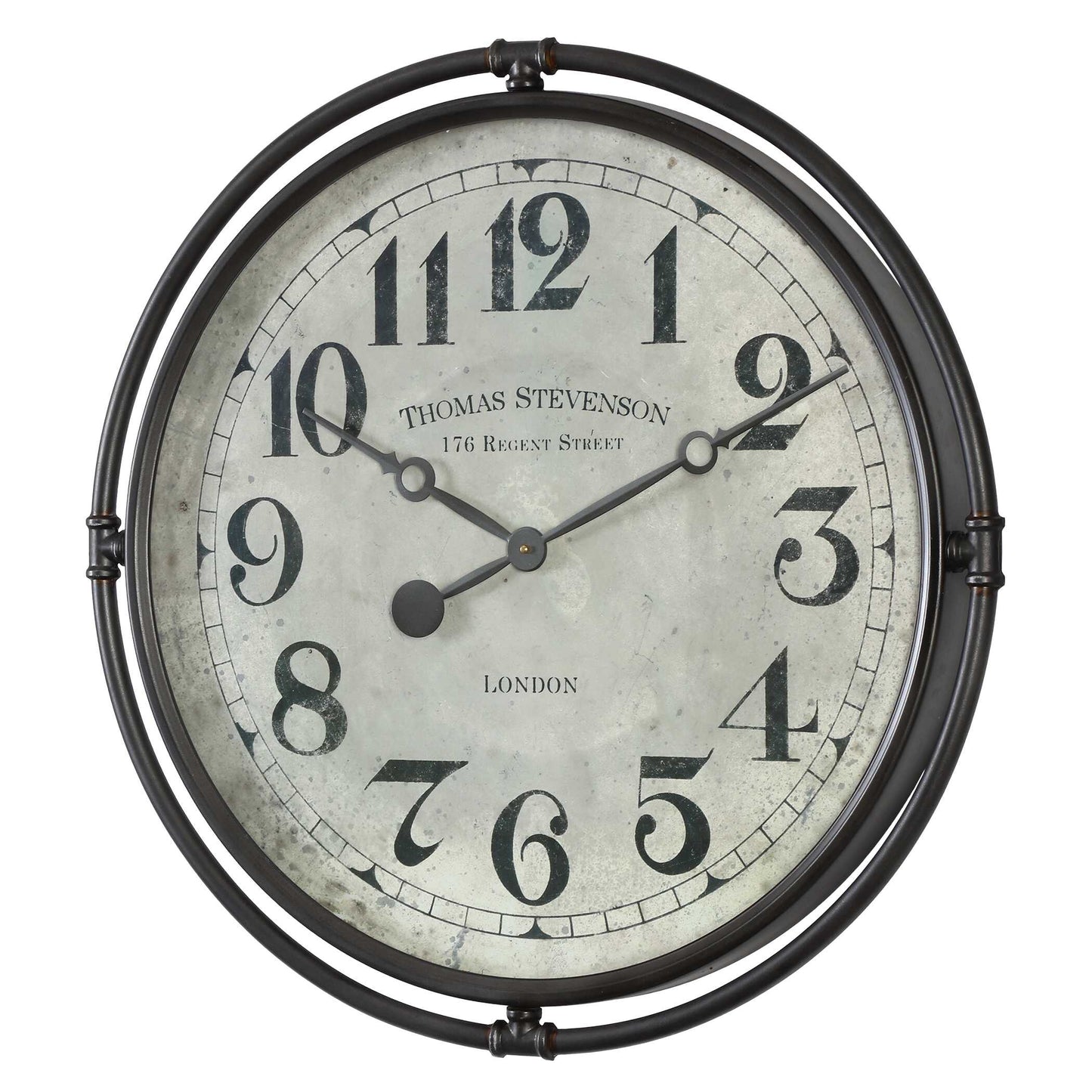 Uttermost Nakul Industrial Wall Clock