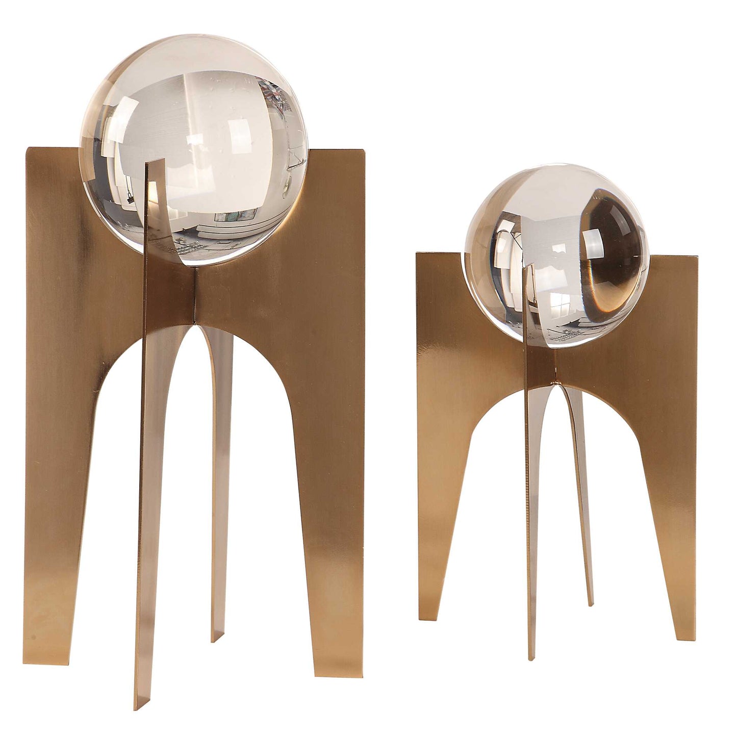 Uttermost Ellianna Crystal Spheres Set/2