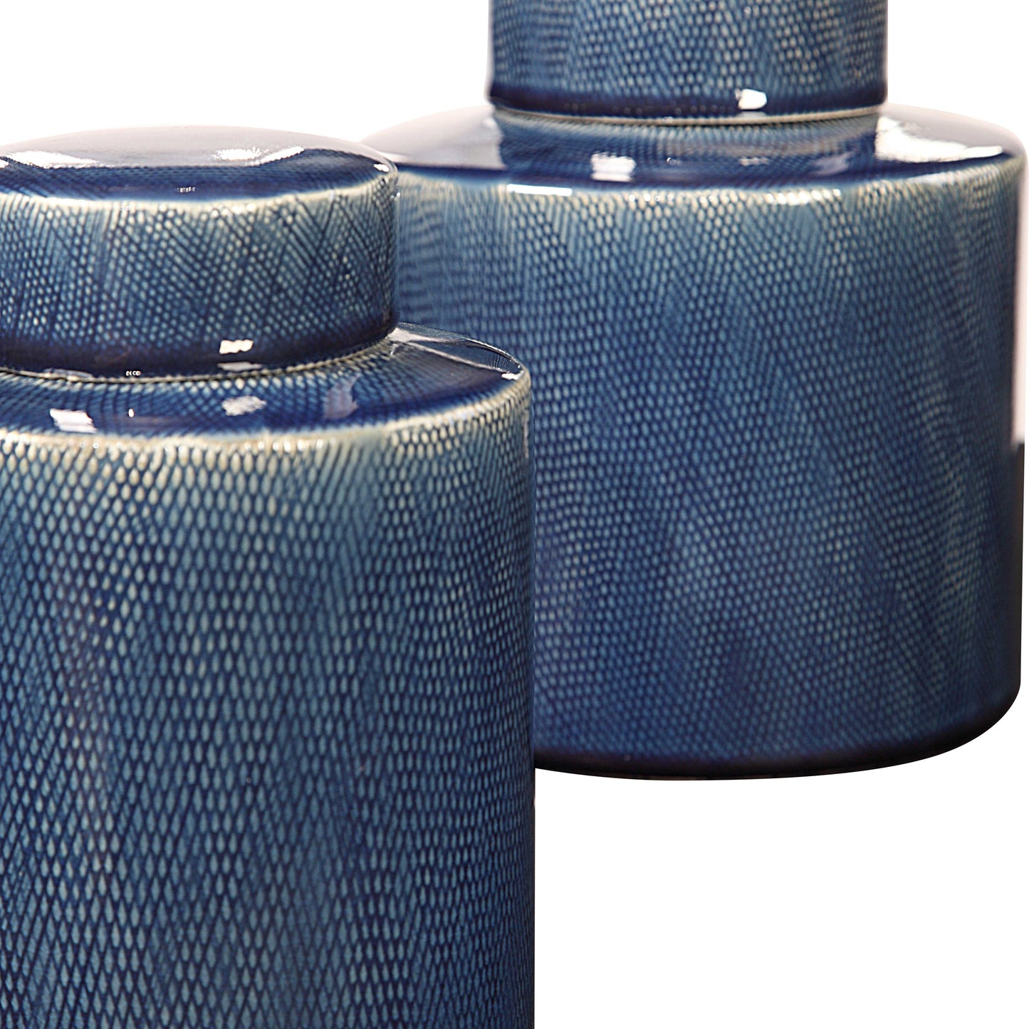 Uttermost Saniya Blue Containers Set/2