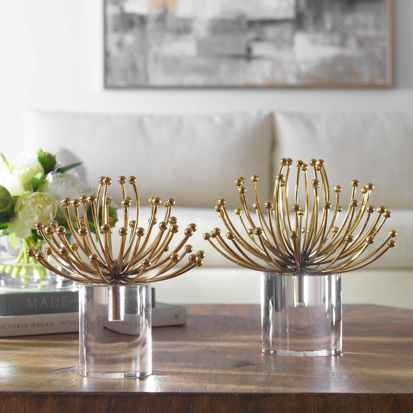 Uttermost Aga Modern Sculptures Set/2