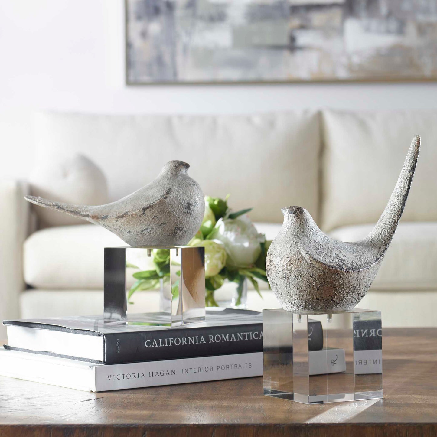 Uttermost Better Together Bird Sculptures Set/2