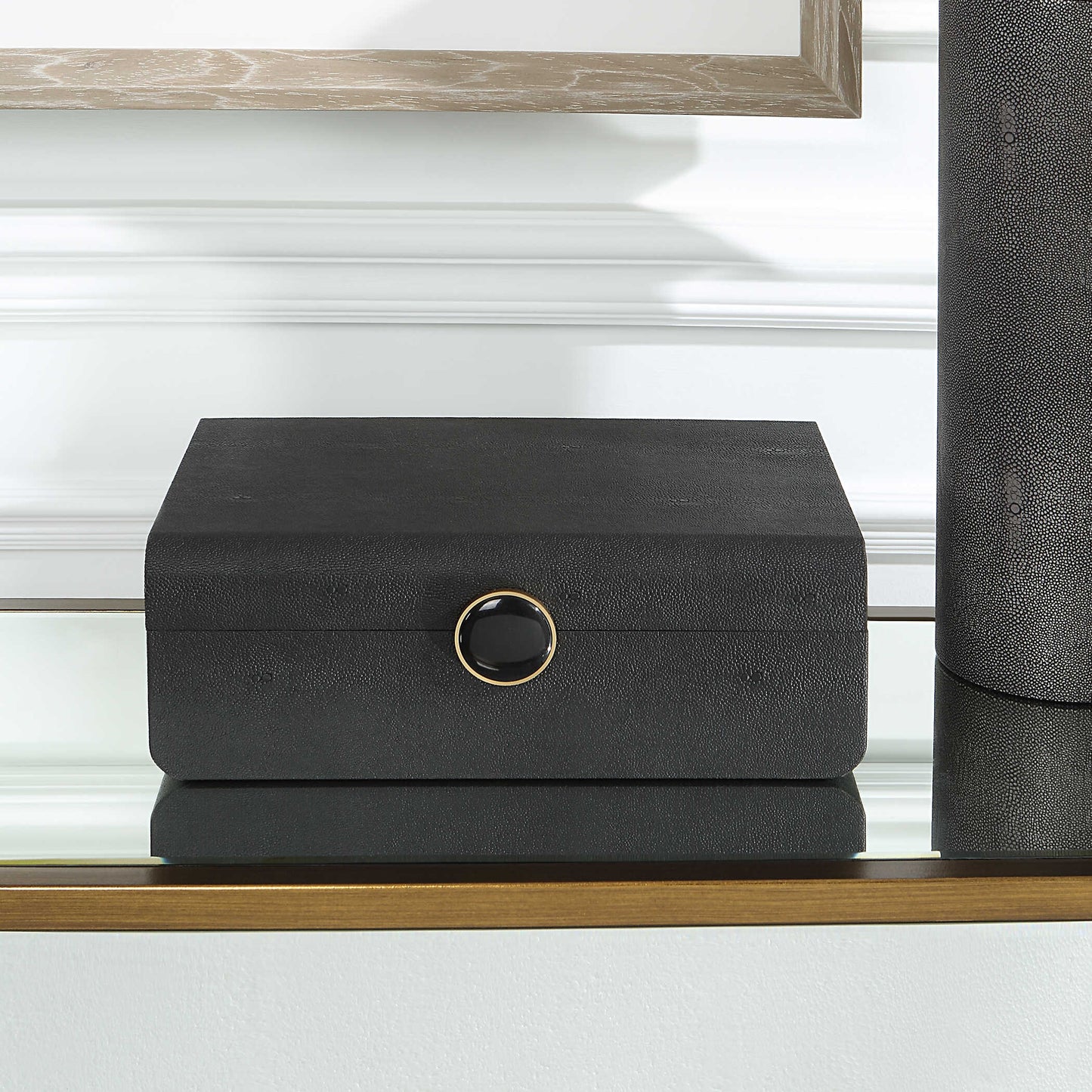 Uttermost Lalique Shagreen Box