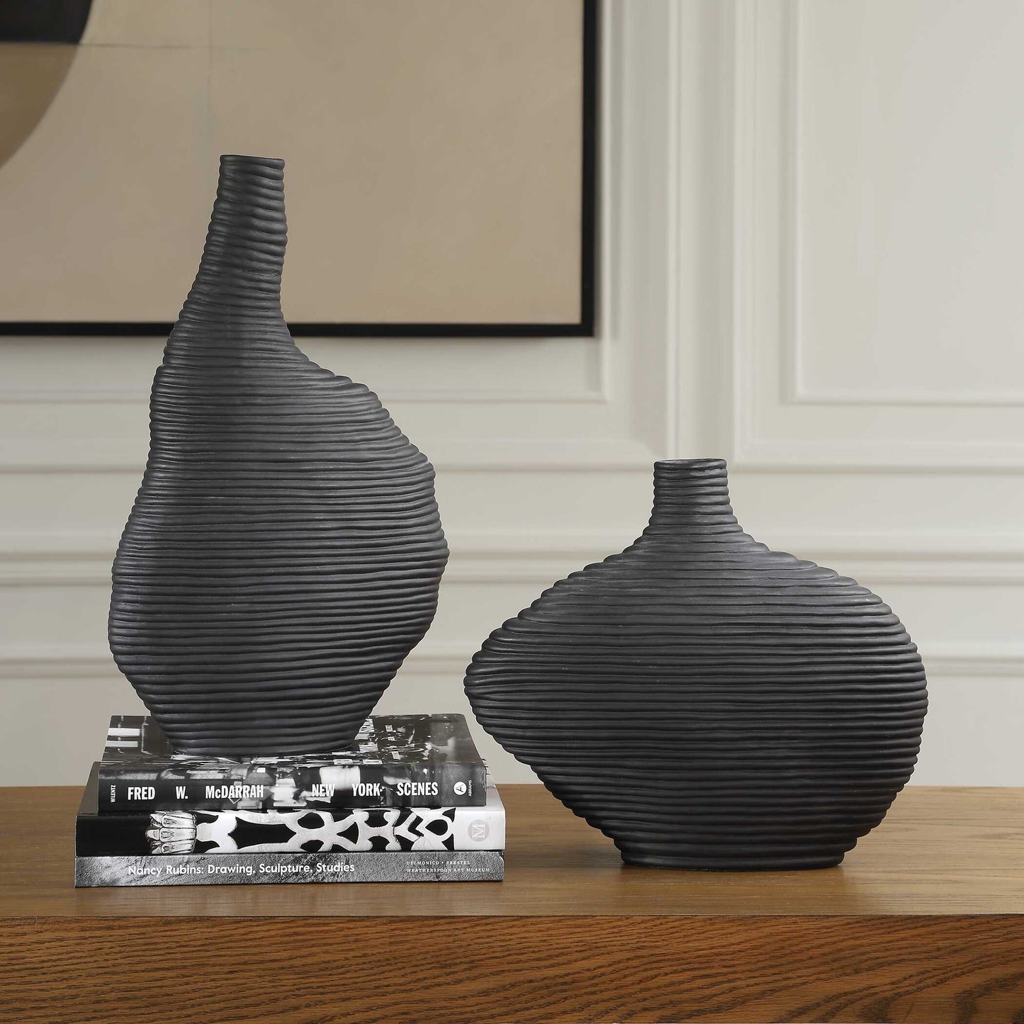 Uttermost Duostacked Vases Set/2