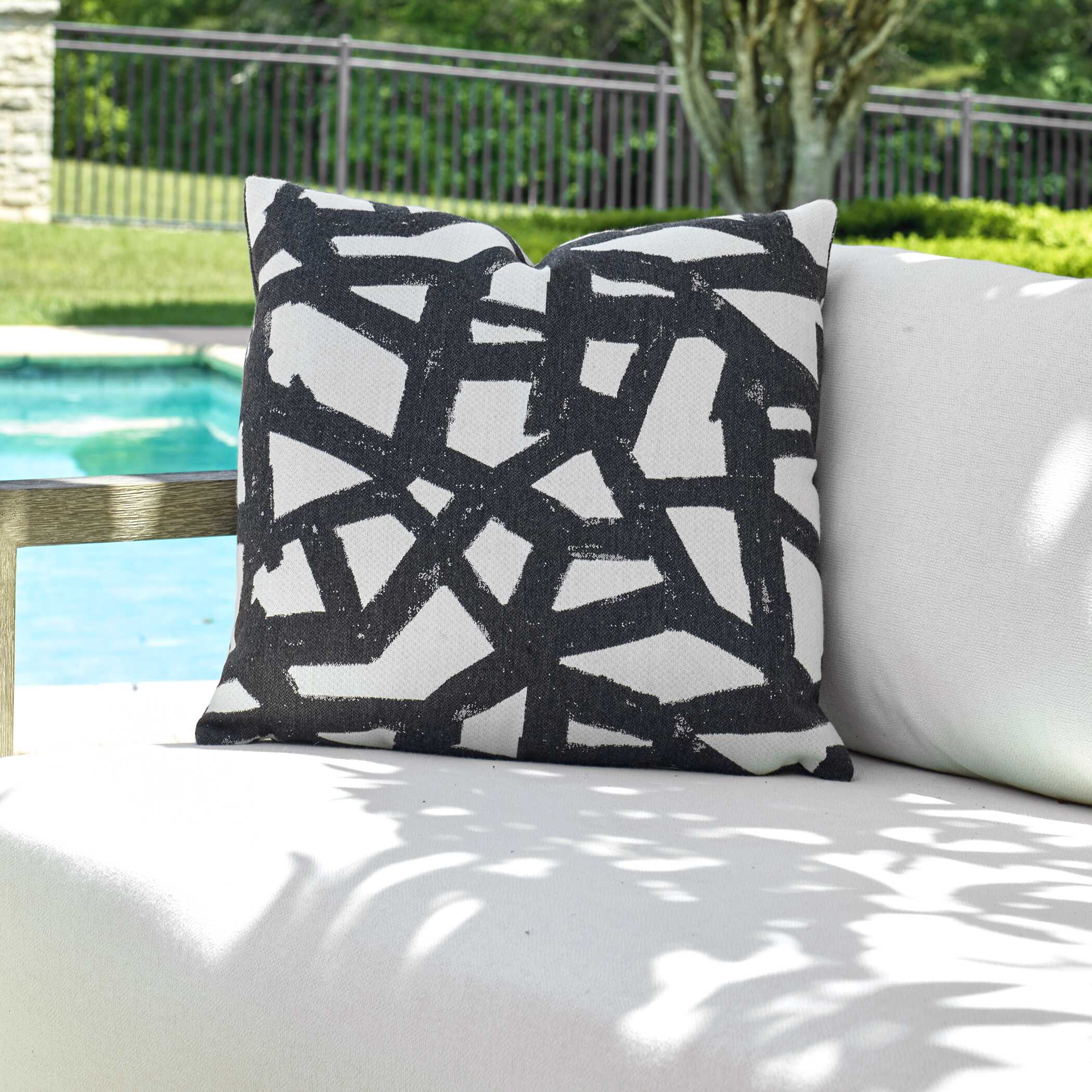 Draft Onyx Outdoor Pillow - Thumbnail 2