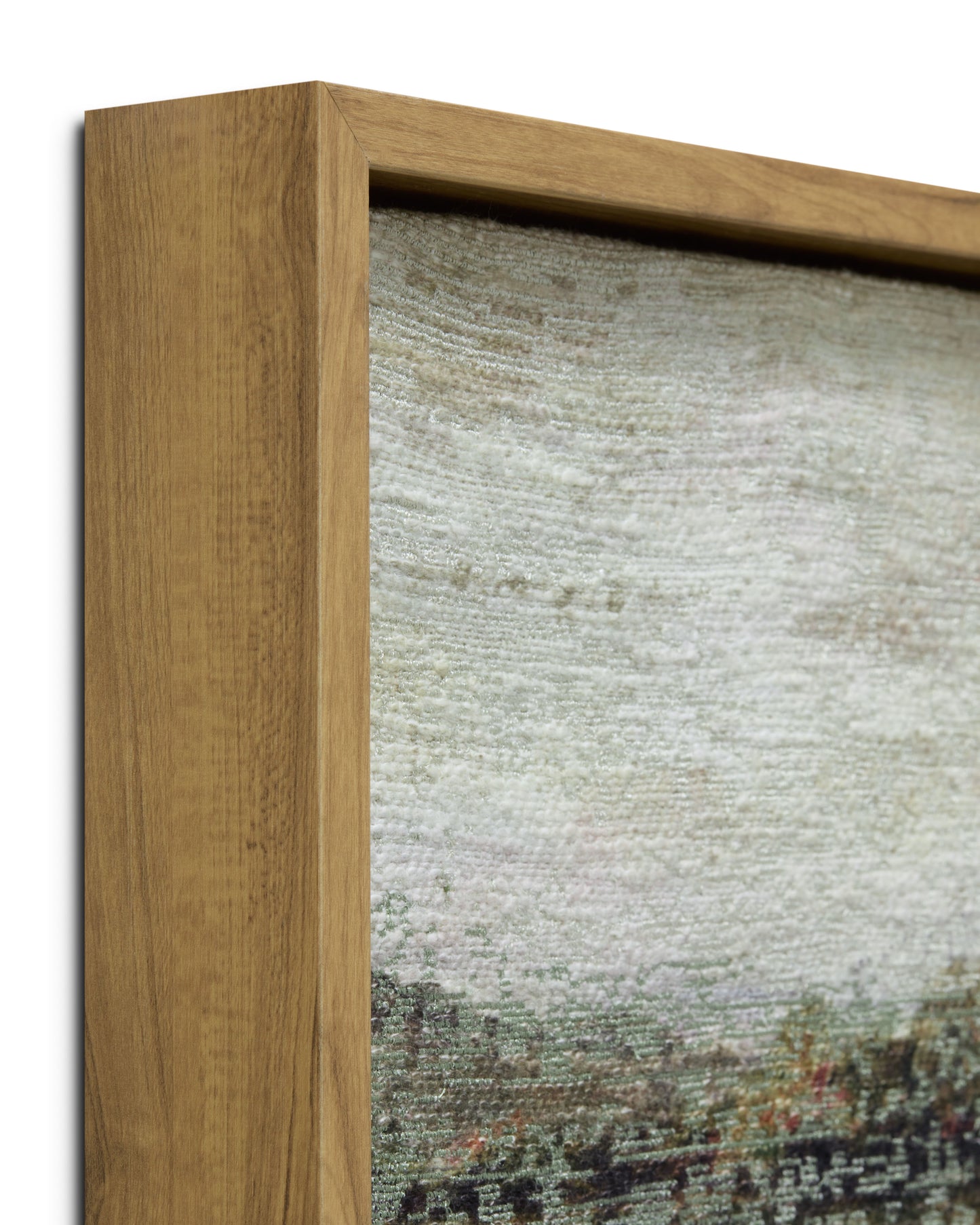 Amber Lewis x Loloi Vall Ivory / Green 1'-5" x 1' Wall Art