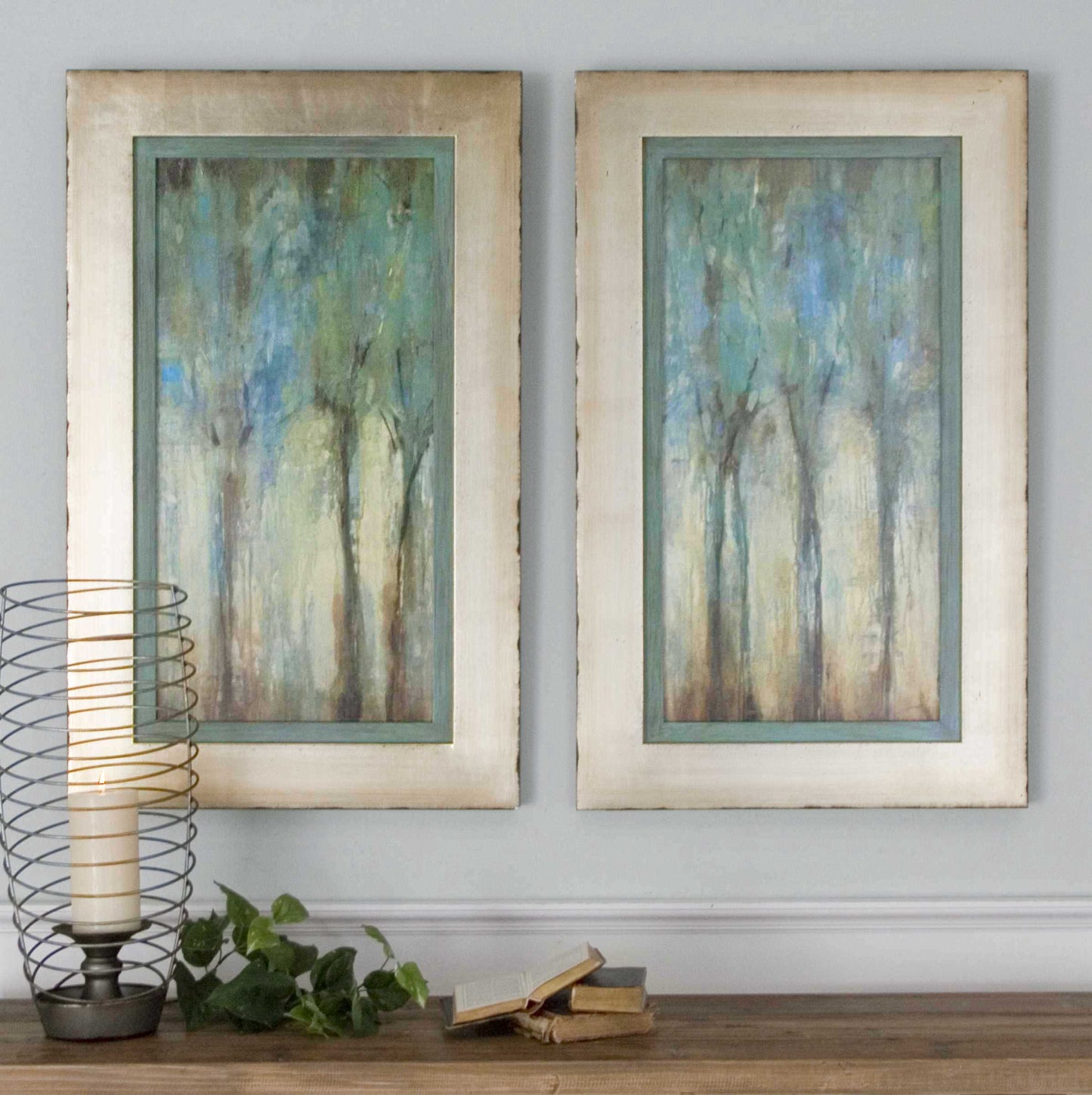 Uttermost Whispering Wind Framed Art Set/2