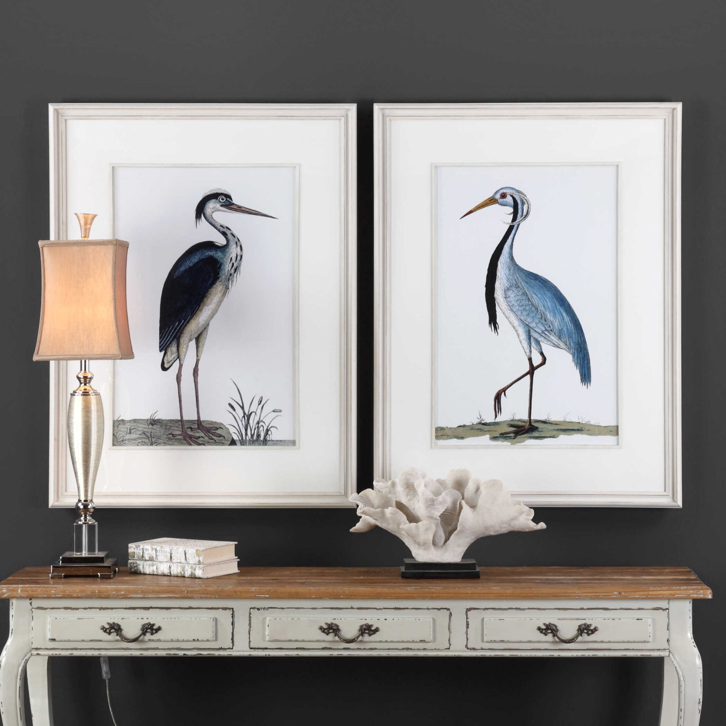 Uttermost Shore Birds Framed Prints Set/2