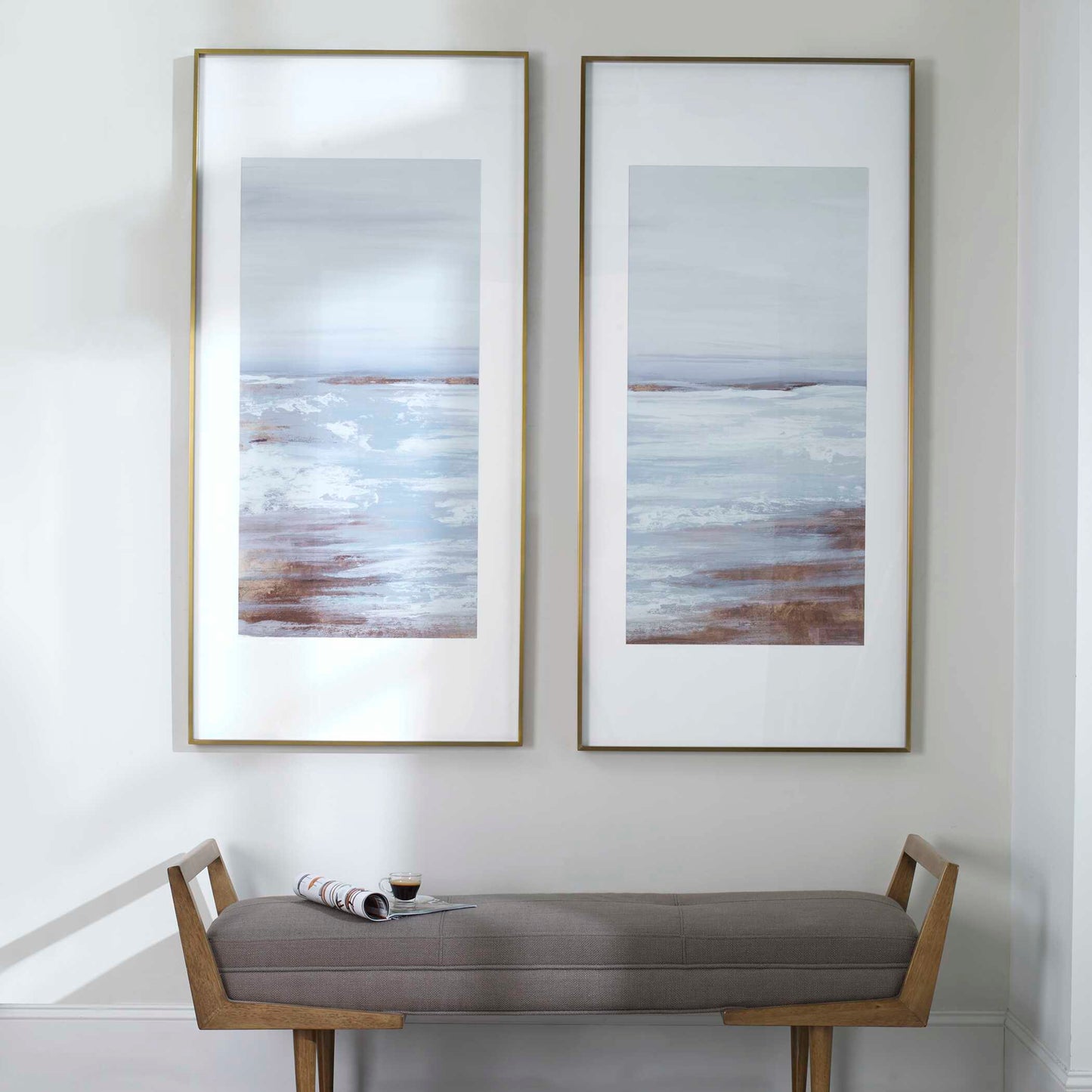 Uttermost Coastline Framed Prints Set/2