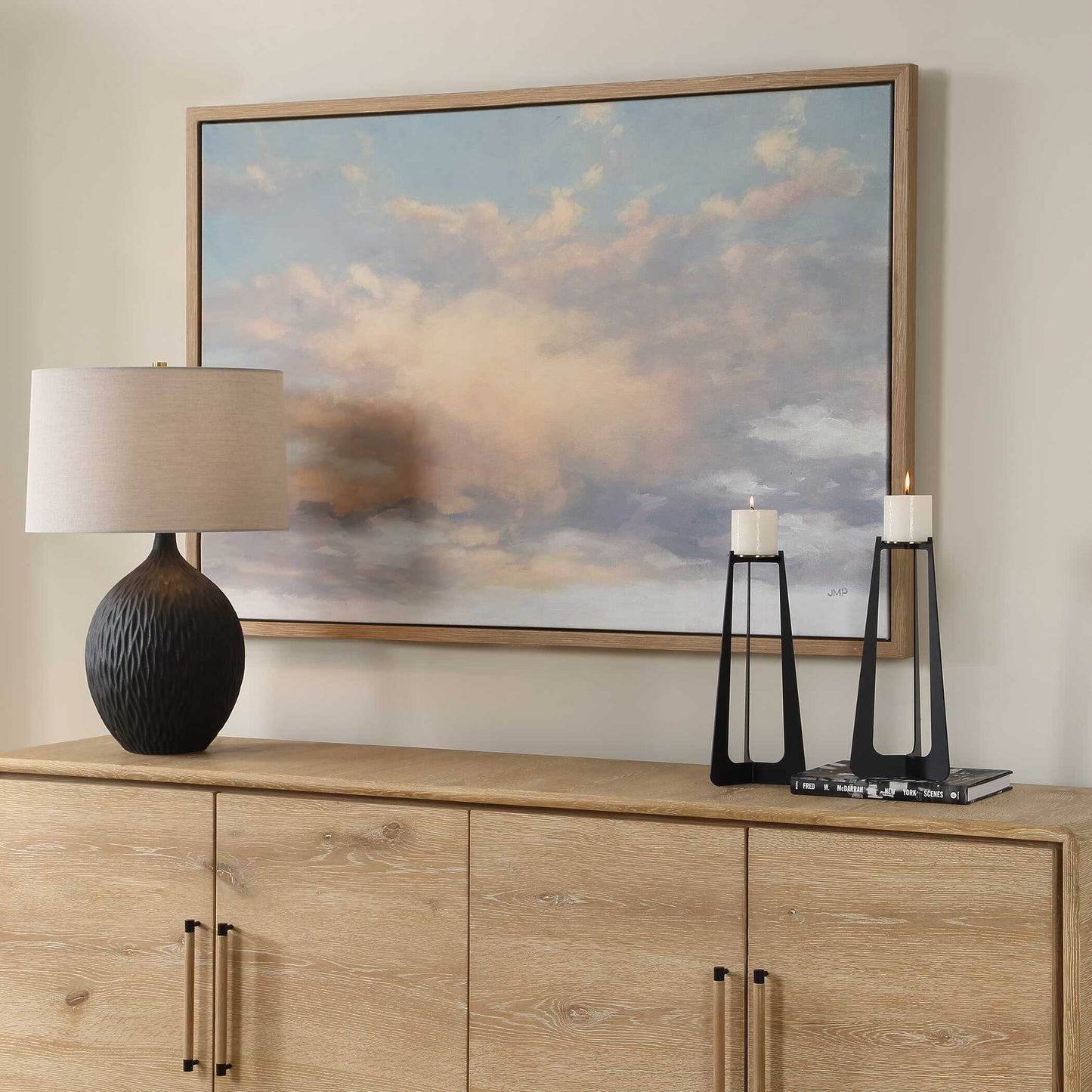 Uttermost Take Me Higher Framed Sky Art