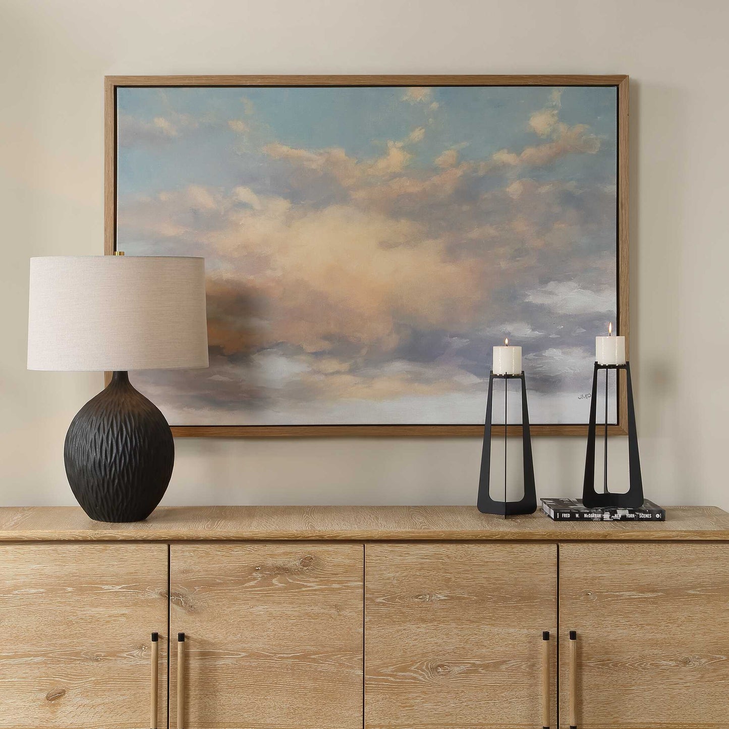 Uttermost Take Me Higher Framed Sky Art