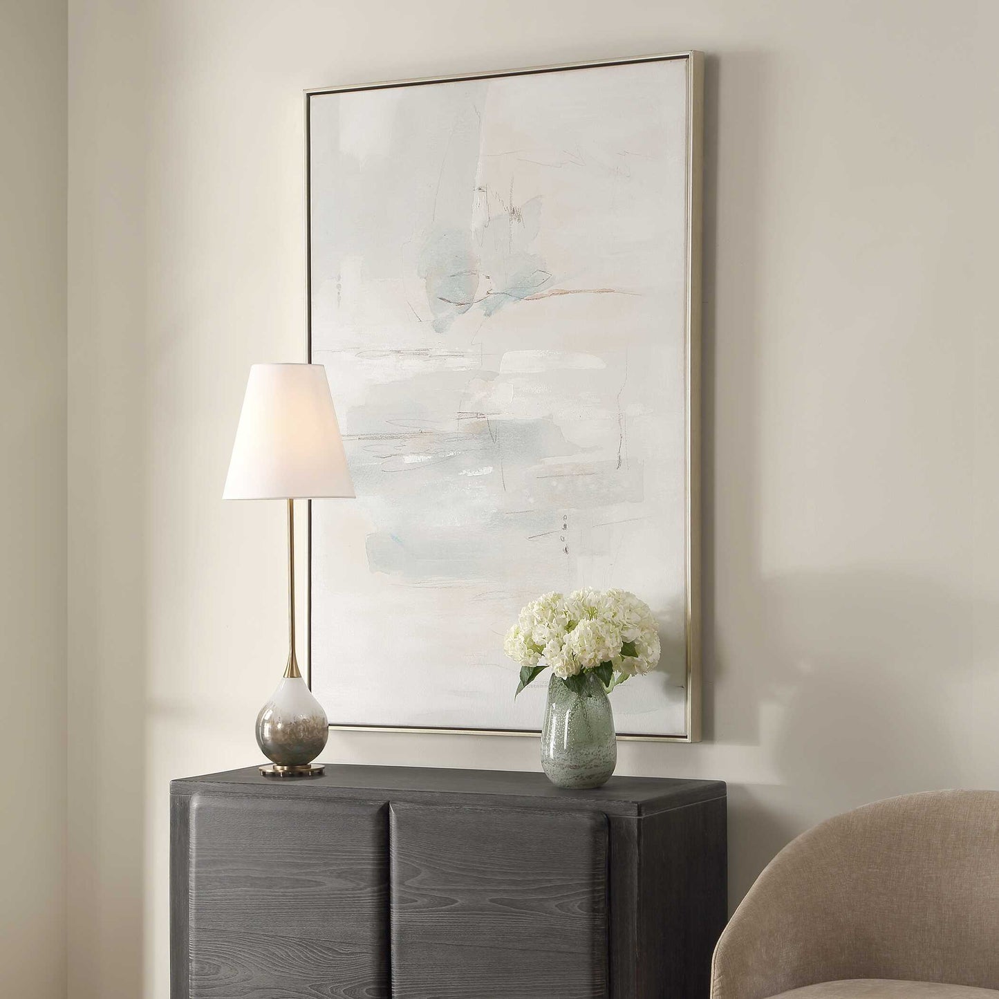 Uttermost One And Only Hand Painted Abstract Art