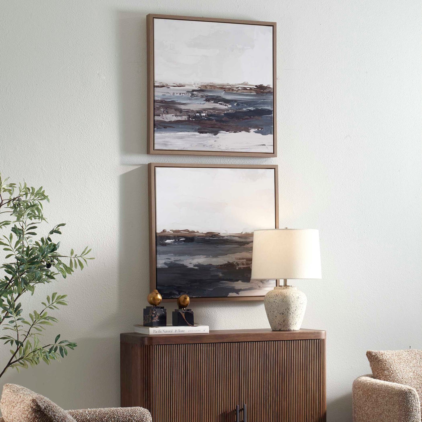 Uttermost Bring Me In Framed Landscape Painting Set/2