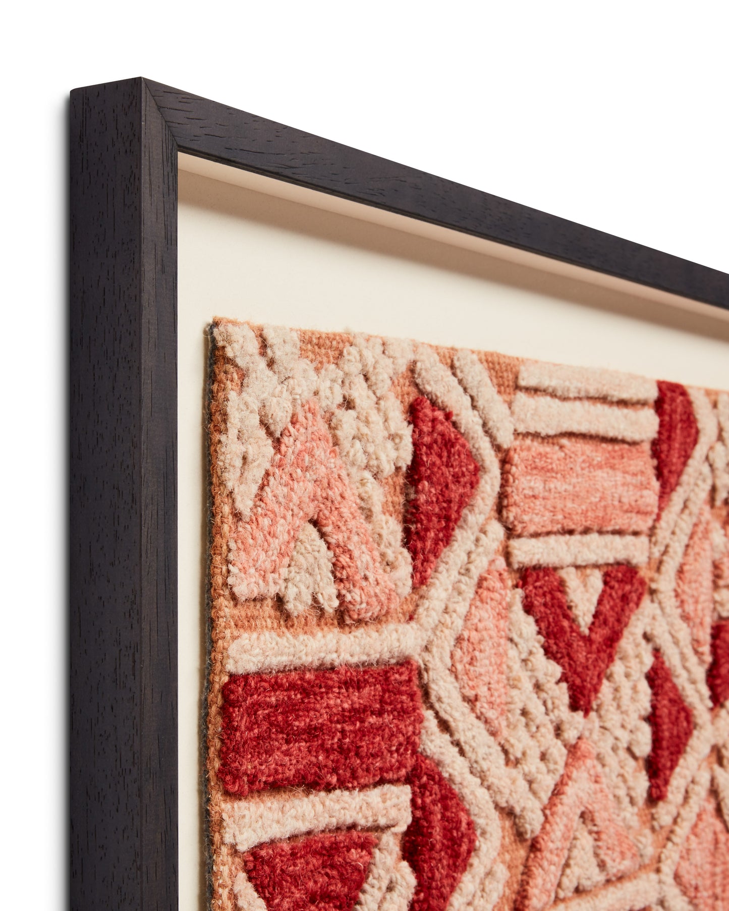 Loloi Bokila Pink / Red 2'-4" X 2'-4" Wall Art