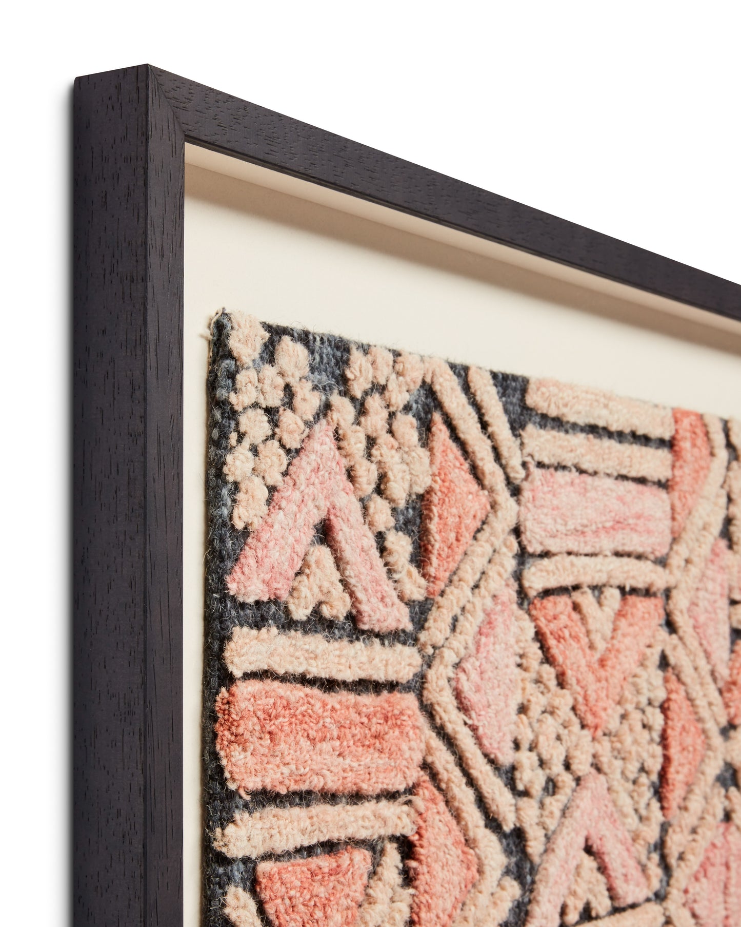 Loloi Shoowa Blue / Pink 2'-4" X 2'-4" Wall Art