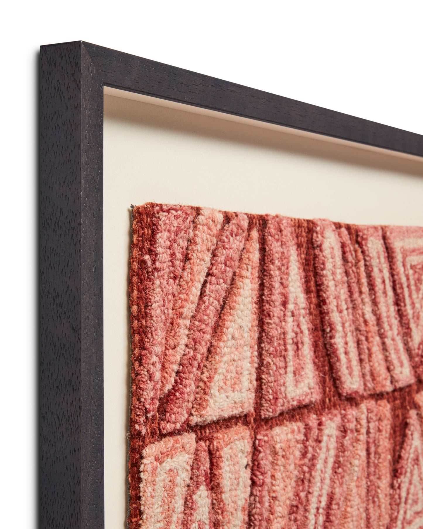 Loloi Moongu Red / Pink 2'-4" X 2'-4" Wall Art