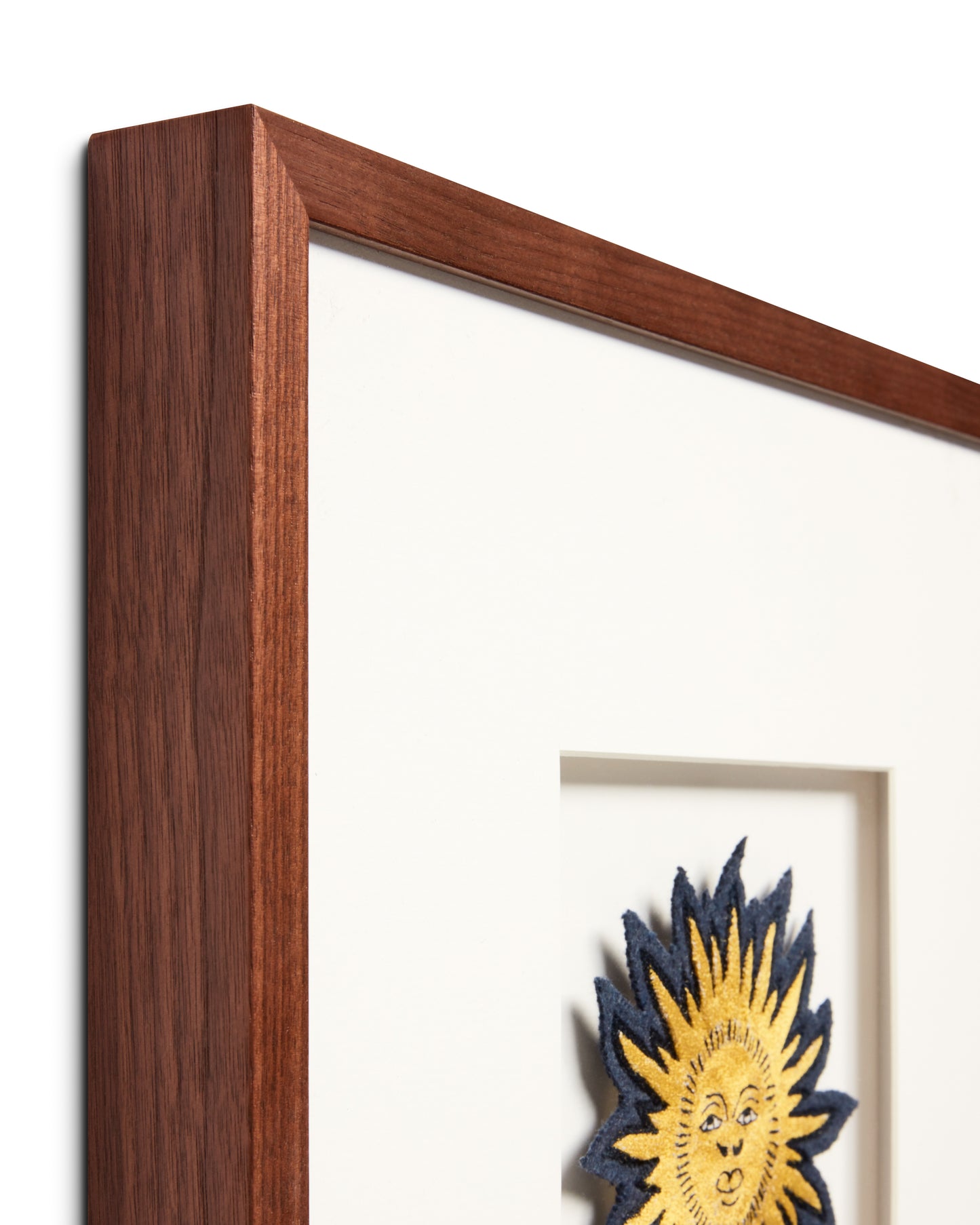 Loloi Beams Patch Yellow / Beige 1'-4" X 1'-4" Wall Art
