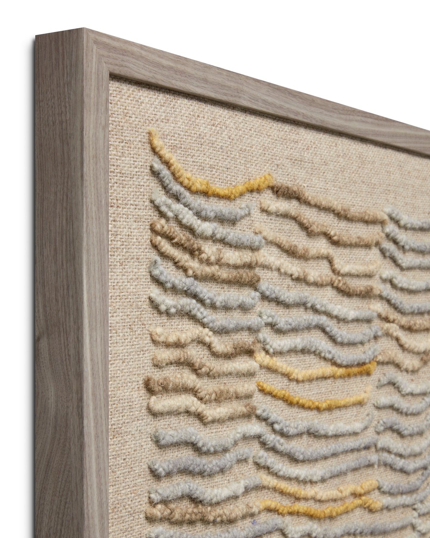 Loloi Bora Grey / Gold 2'-5" x 3'-4" Wall Art