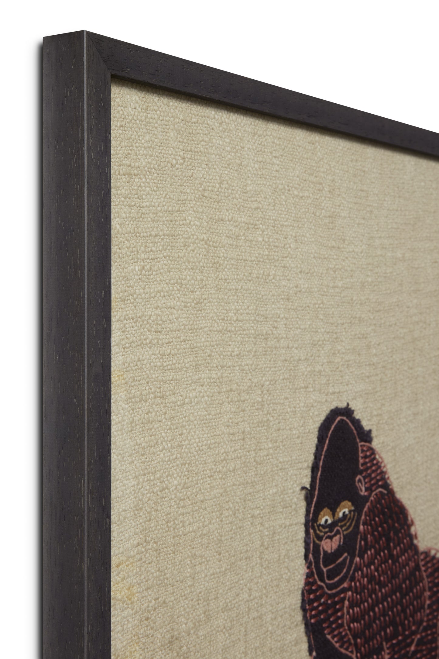 Loloi Girl-Rilla Beige / Brown 2'-6" X 2'-6" Wall Art