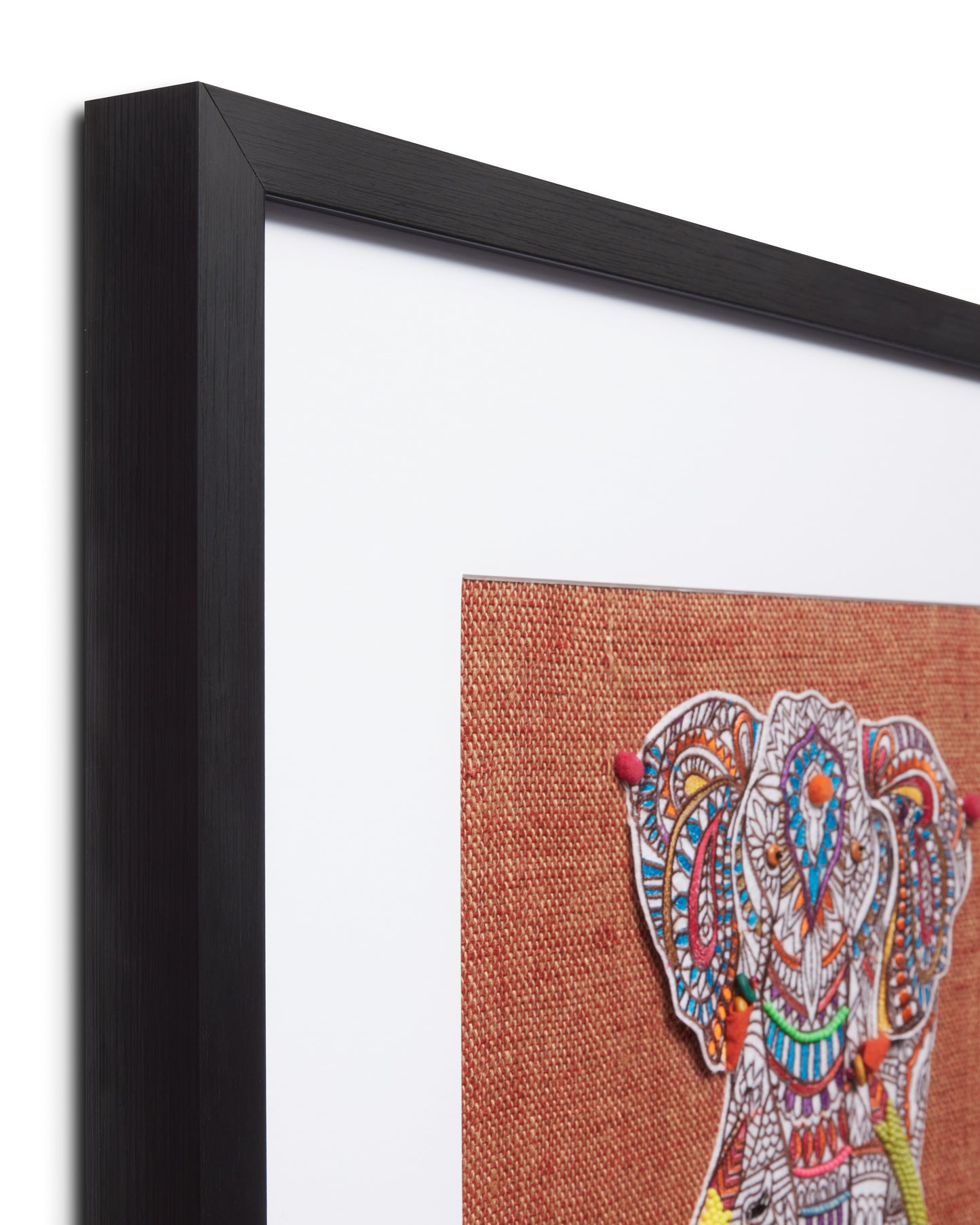 Loloi Pachyderm Rust / Multi 2'-2" X 2'-2" Wall Art