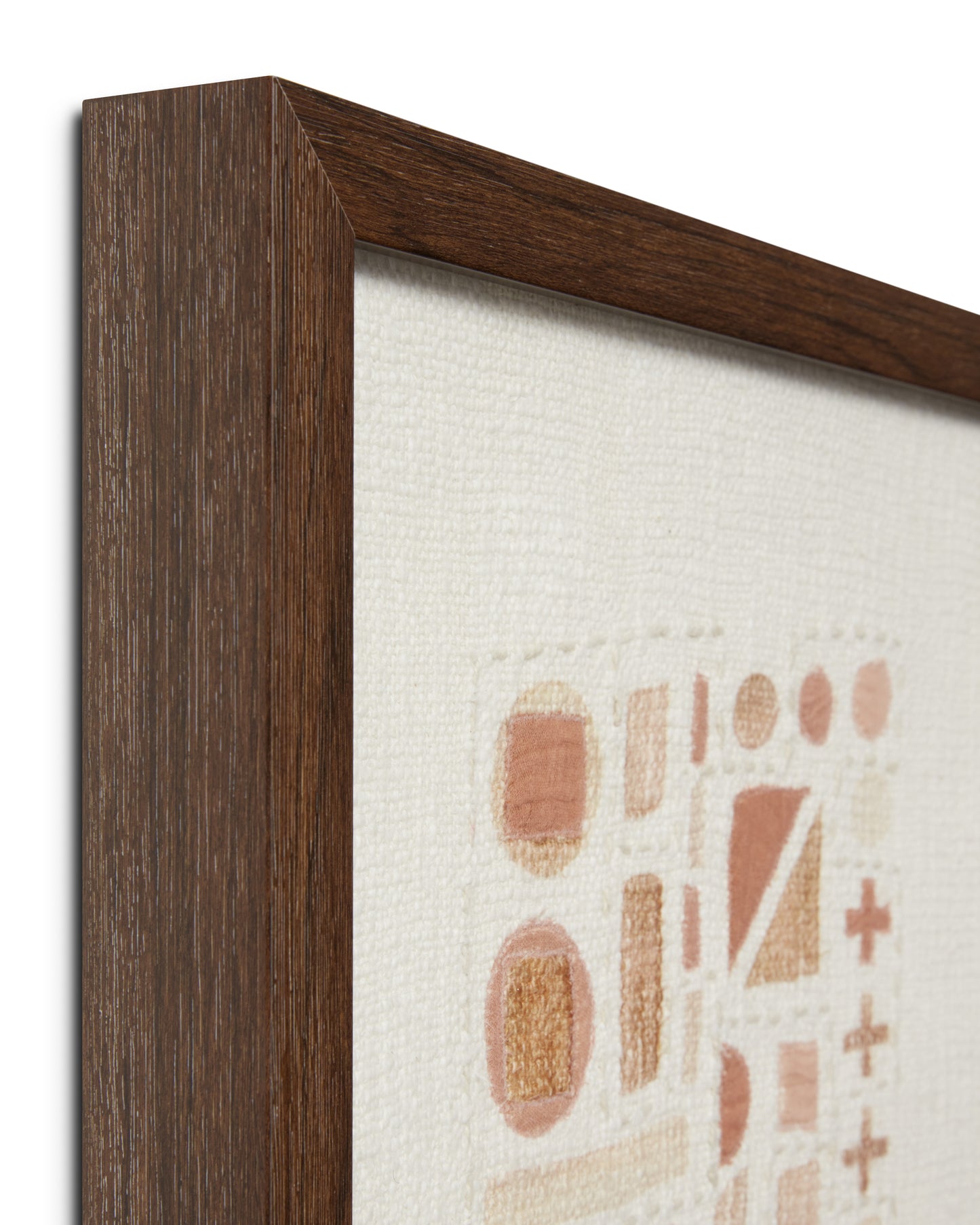 Loloi Sedac Ivory / Rust 1'-8" X 1'-8" Wall Art