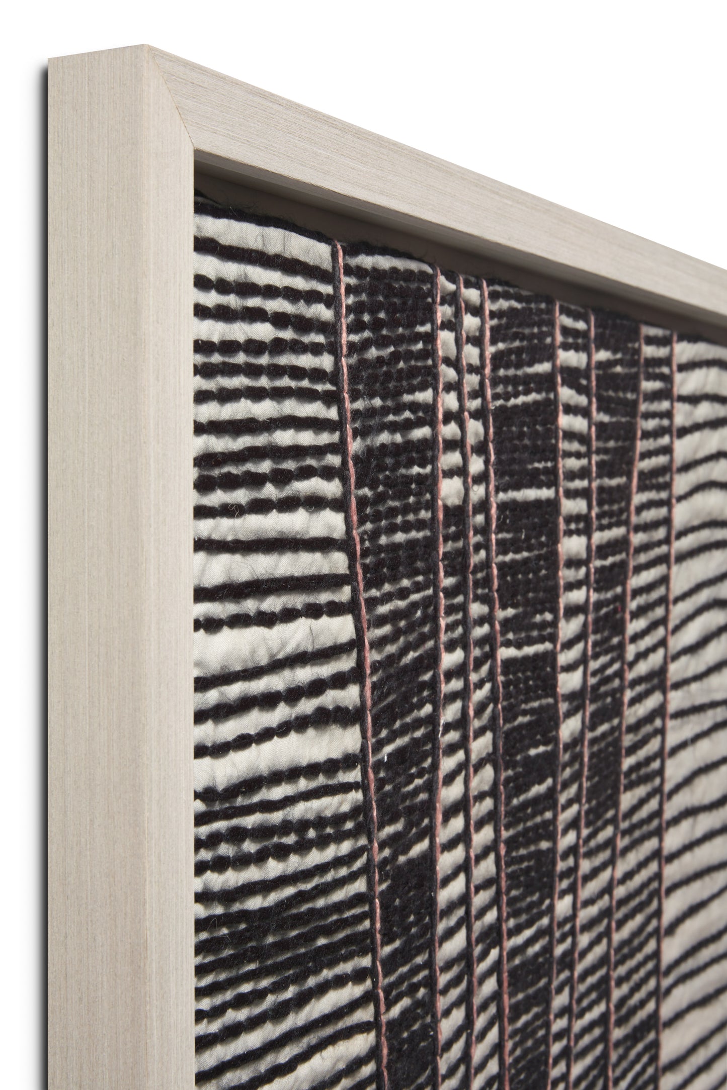 Loloi Migration Ivory / Black 3'-2" X 3'-2" Wall Art