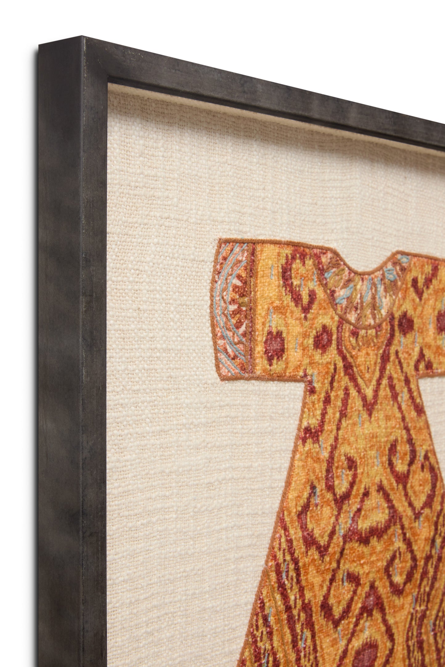 Loloi Bandar Yellow / Red 1'-11" X 1'-11" Wall Art