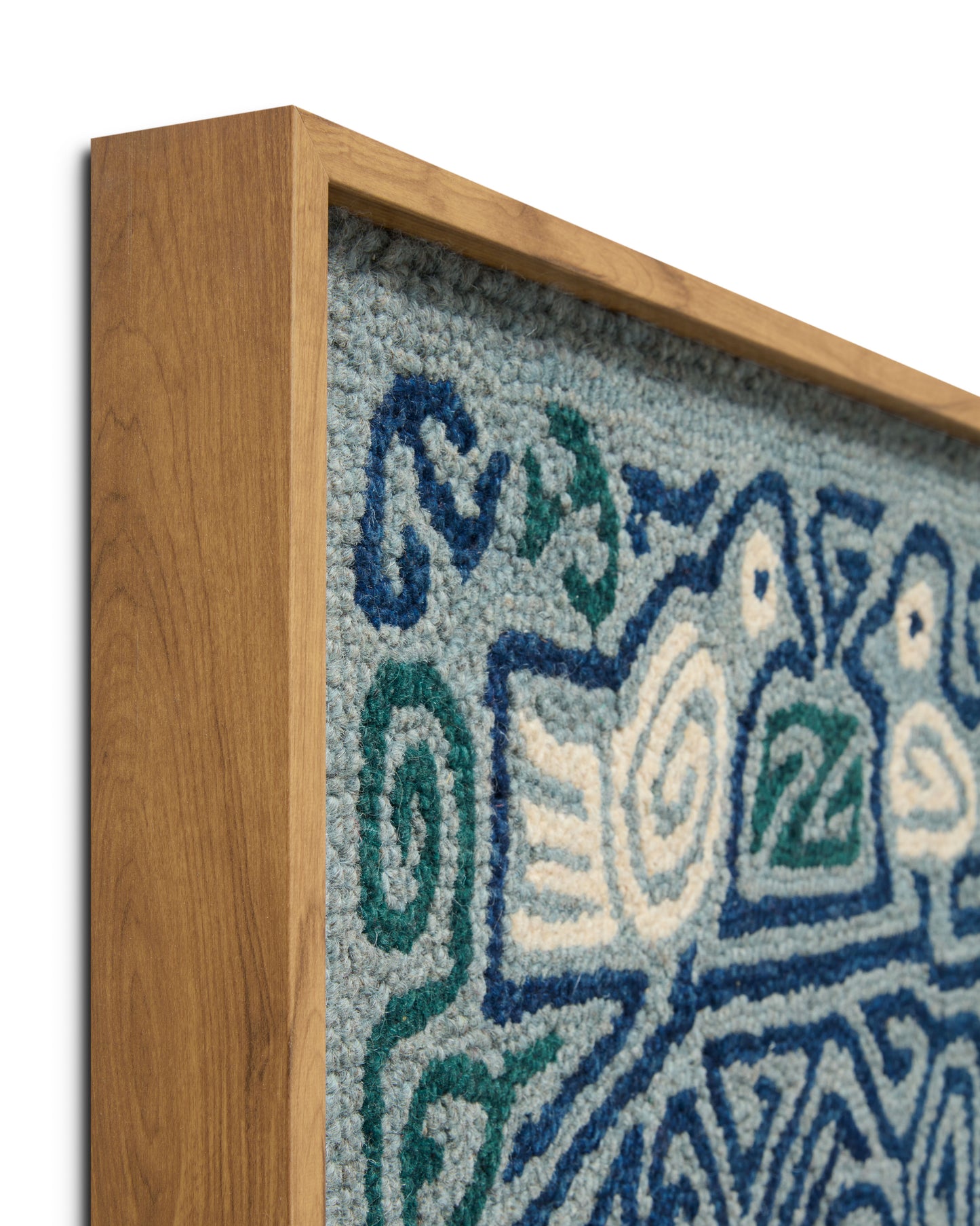 Loloi Paloma Blue / Black 3'-2" X 2'-2" Wall Art