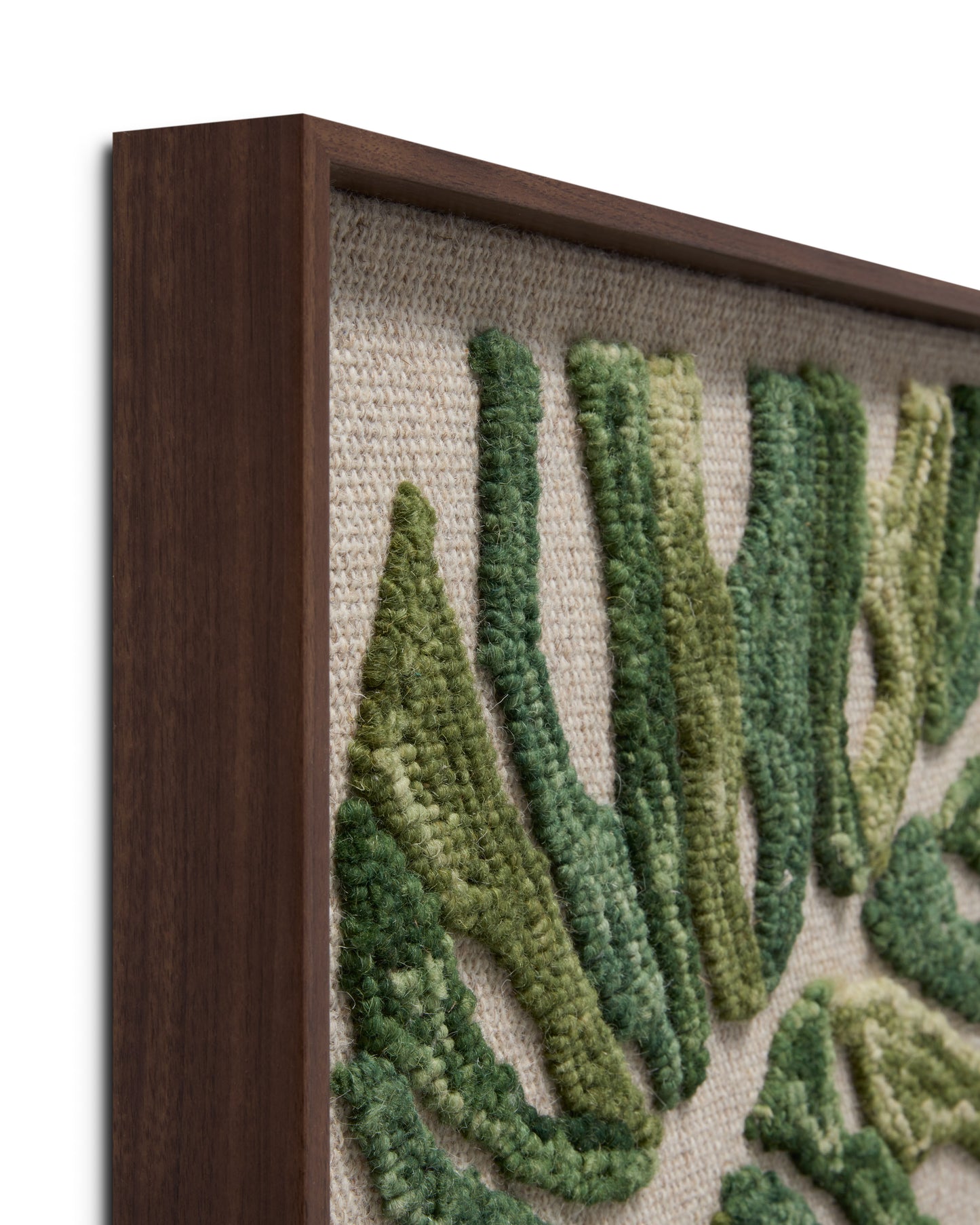Loloi Borneo Green / Ivory 2'-1" x 2'-1" Wall Art