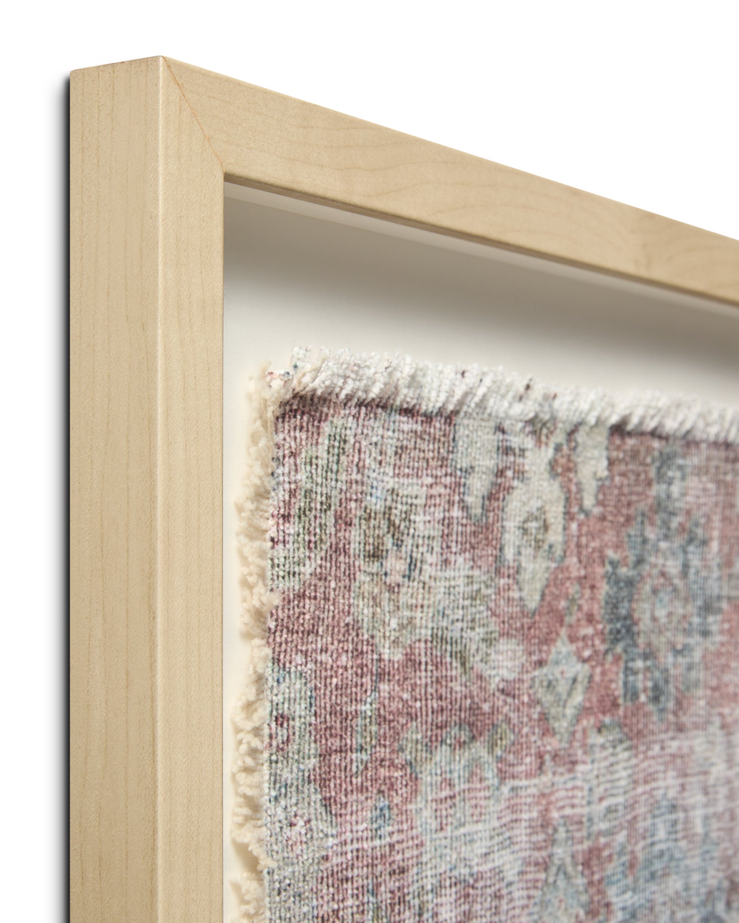 Loloi Cripple Creek Pink / Ivory 2'-2" x 2'-8" Wall Art