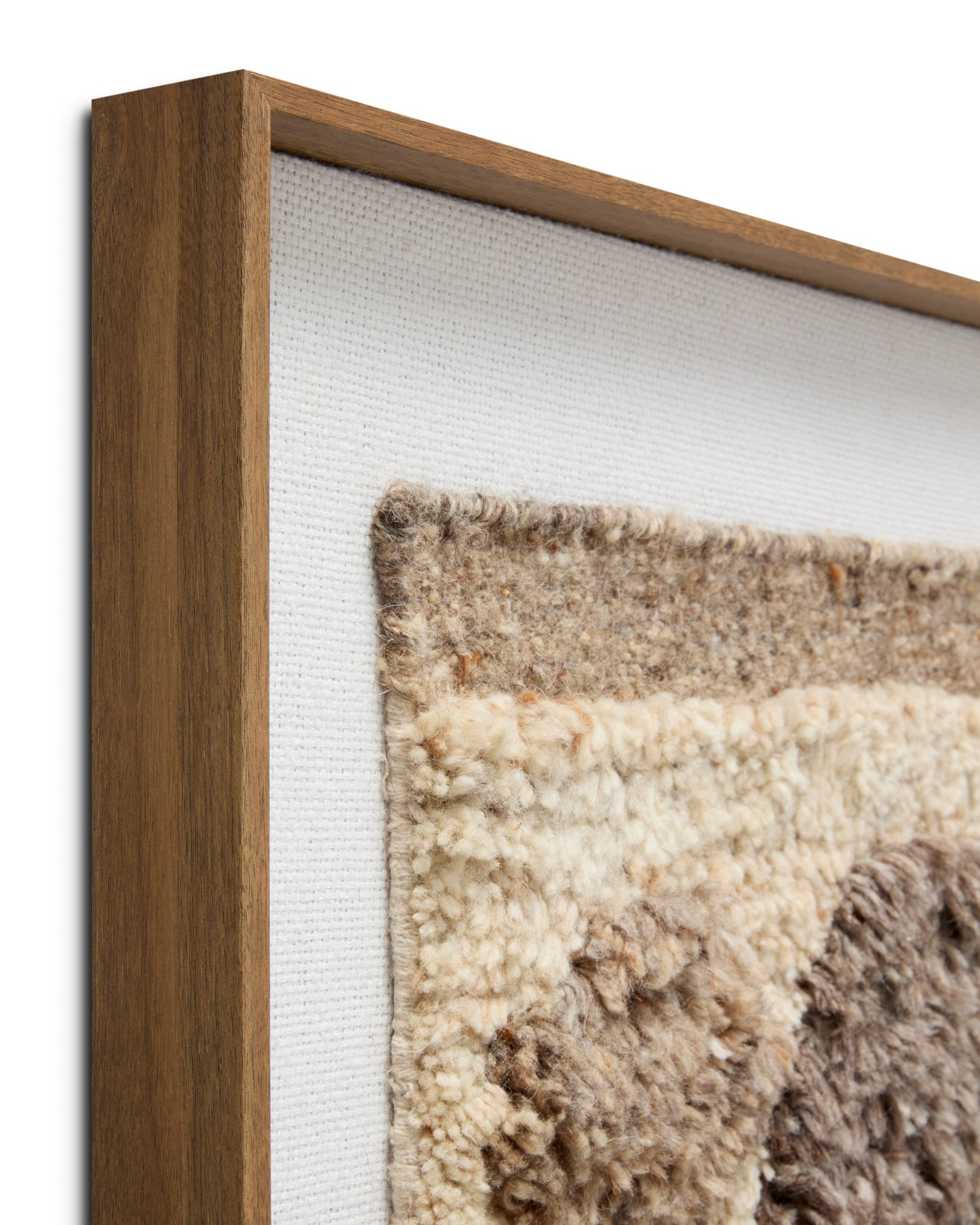 Loloi Stonewall Brown / Grey 2'-7" X 2'-7" Wall Art