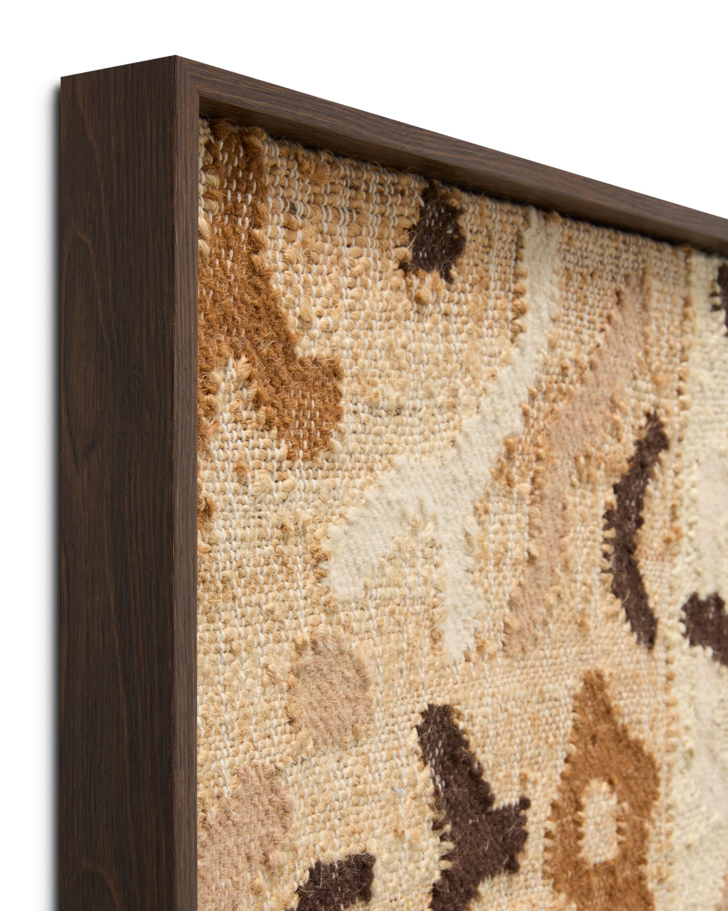 Loloi Grand Bara Beige / Brown 4'-9" x 2'-3" Wall Art
