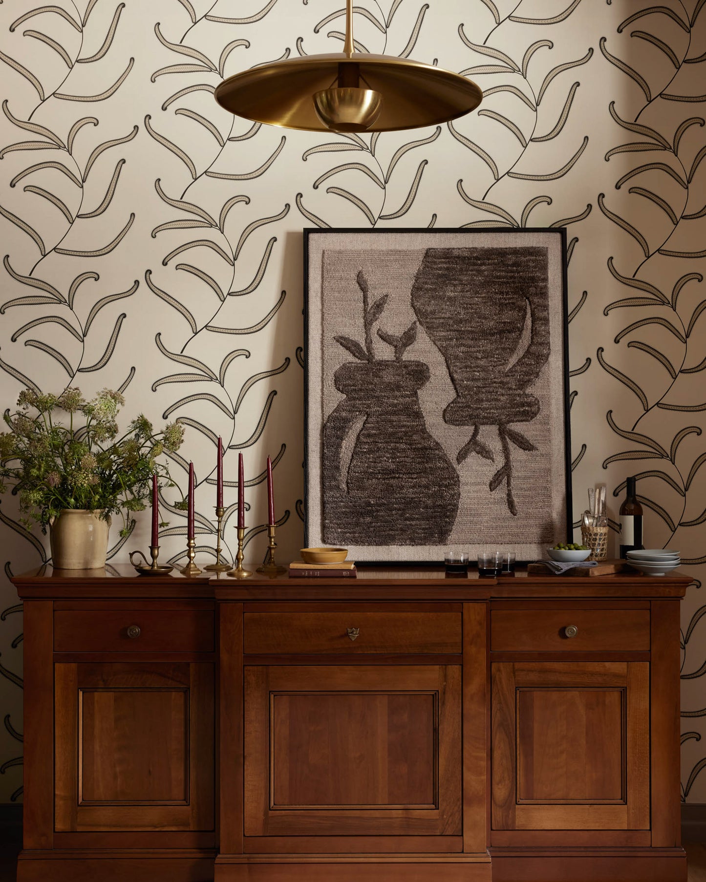 Loloi Ventura Grey / Beige 2'-11" x 3'-9" Wall Art