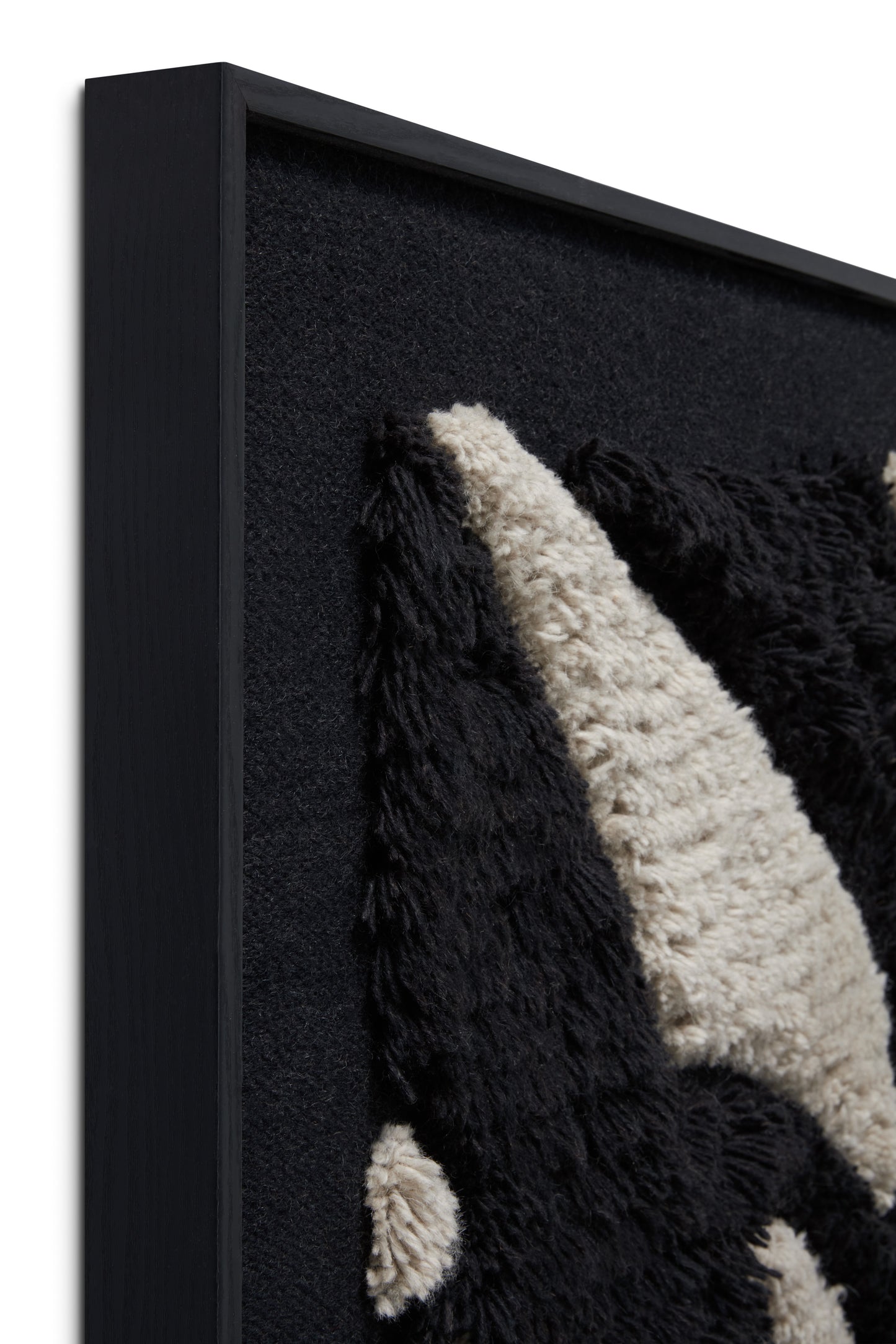 Loloi Pushing Boundaries Black / Ivory 2'-8" x 3'-8" Wall Art