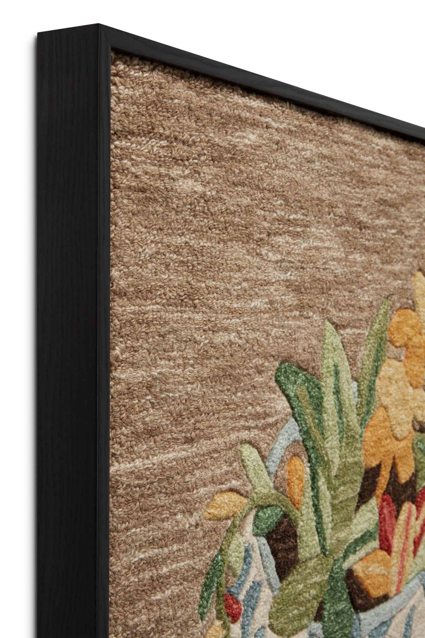 Loloi Green Thumb Beige / Brown 2'-11" x 2'-11" Wall Art