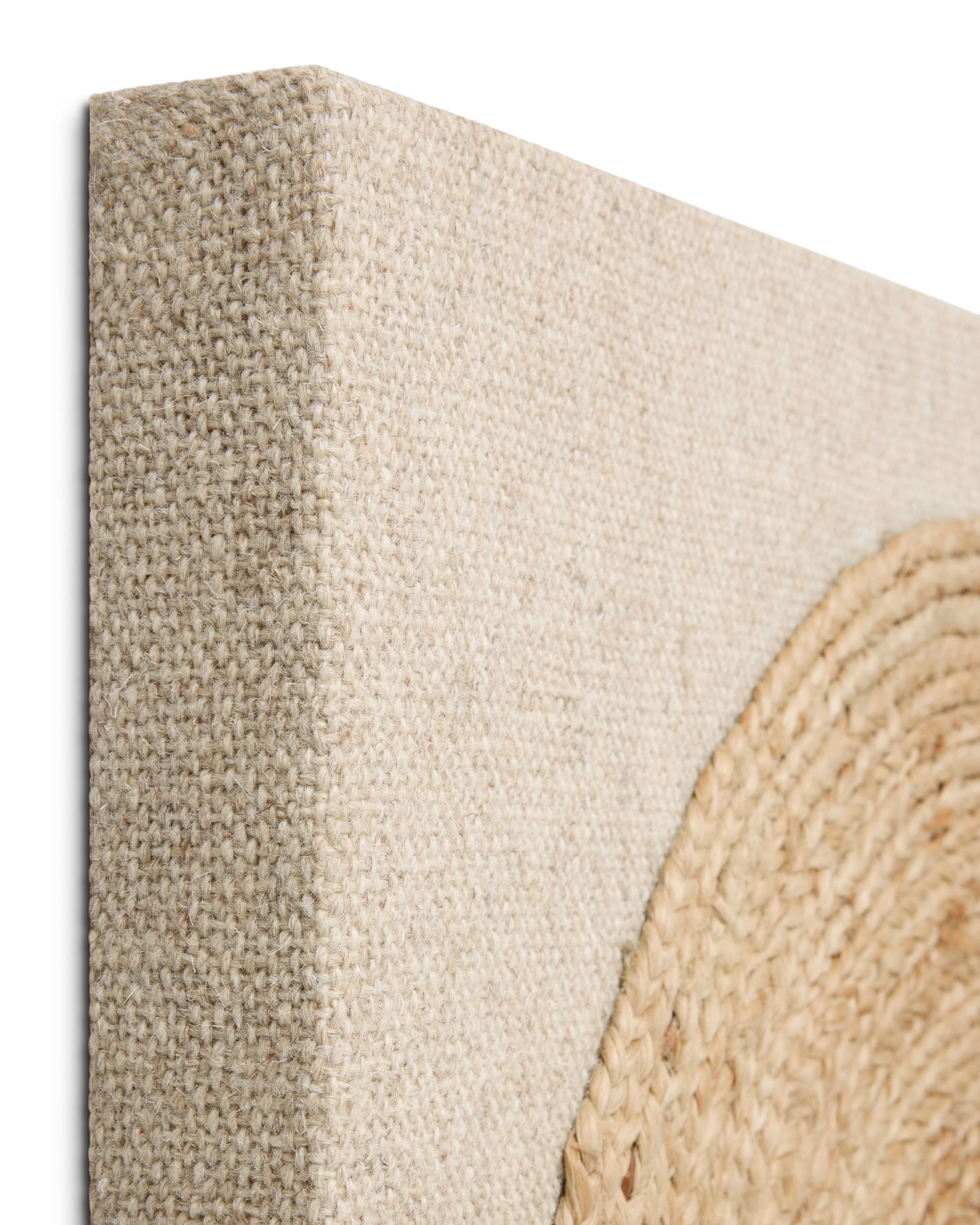 Loloi Afternoon Sunshine Natural / Beige 2'-5" x 2'-5" Wall Art