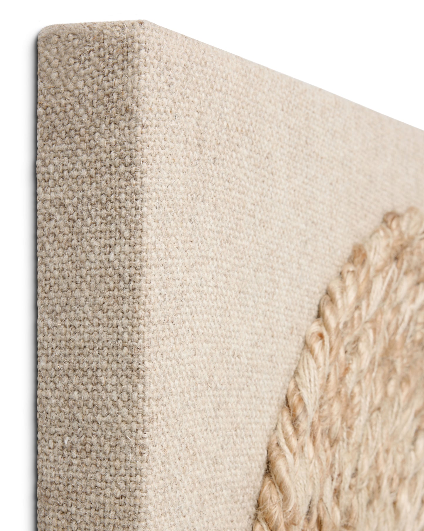 Loloi Baby Sunshine Natural / Beige 2'-5" x 2'-5" Wall Art